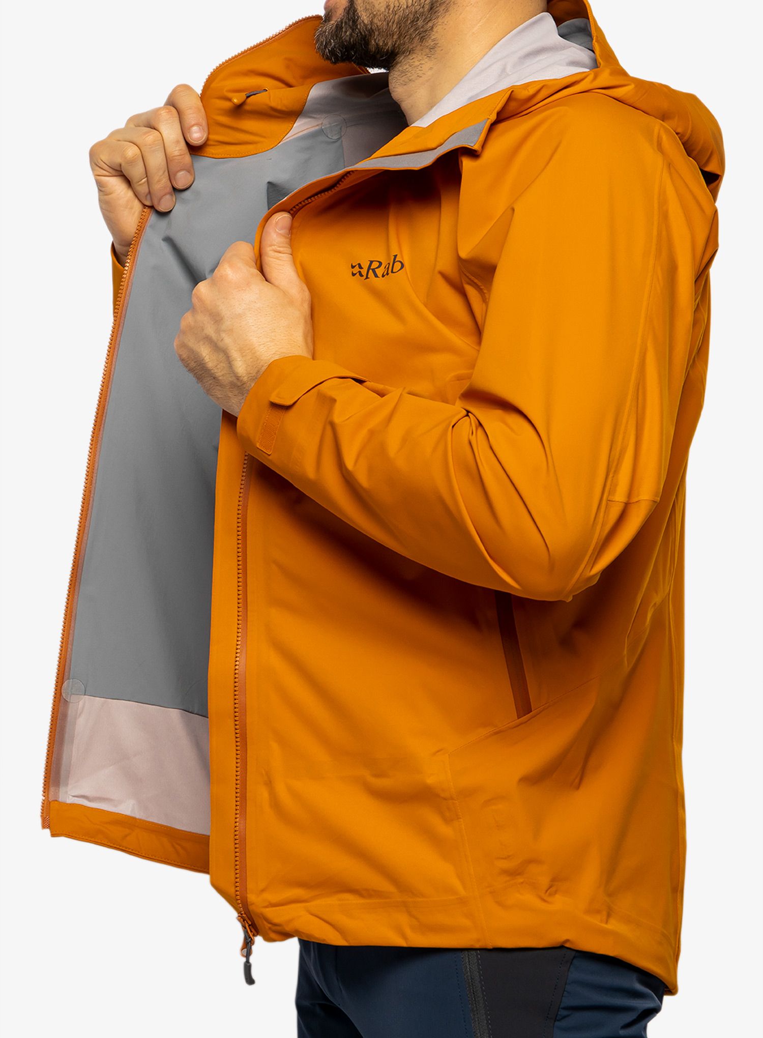 Куртка дощовик Rab Kinetic Alpine 2.0 Jacket - marmalade