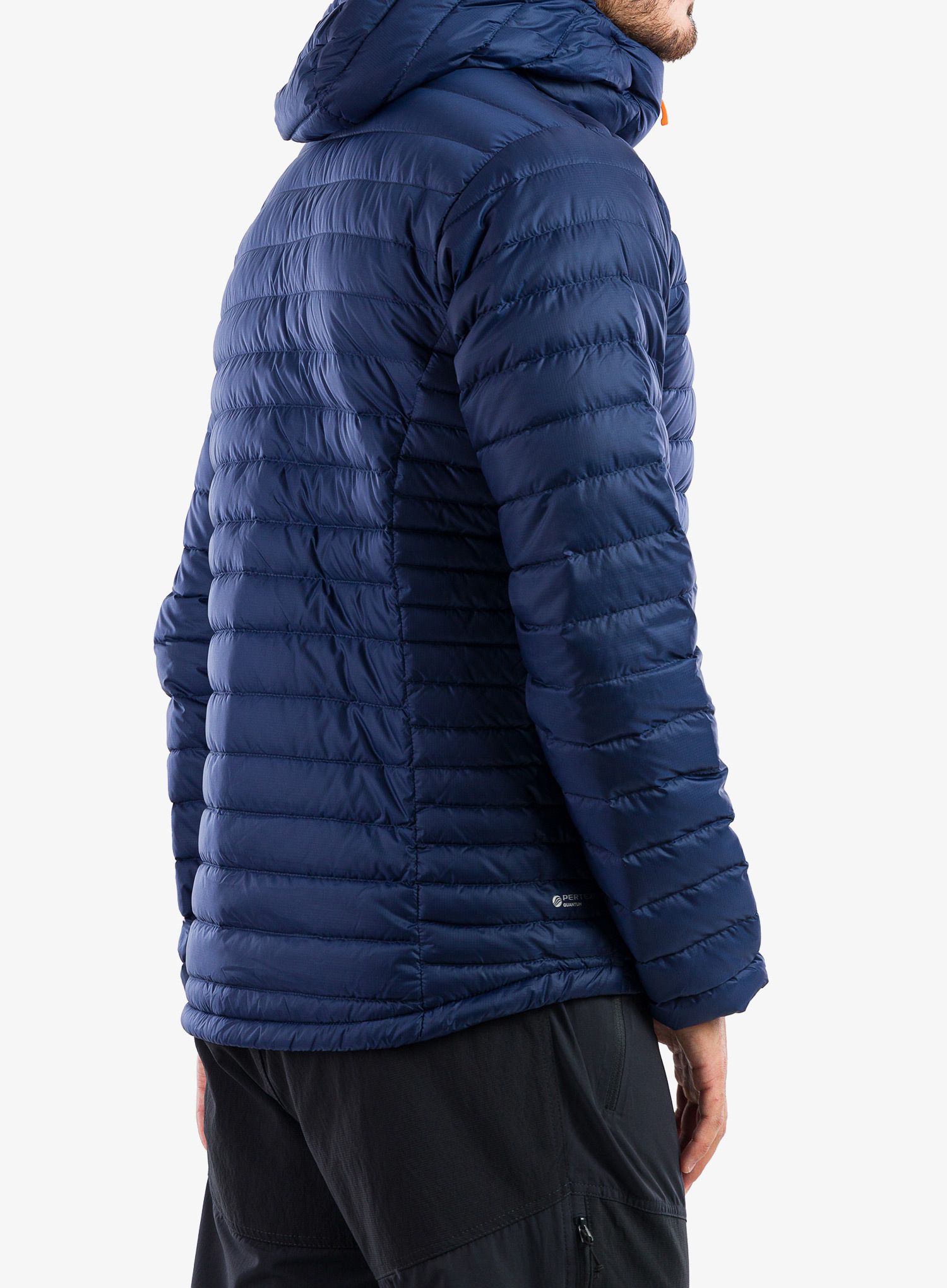 Пуховик Rab Microlight Alpine Jacket - deep ink/marmalade