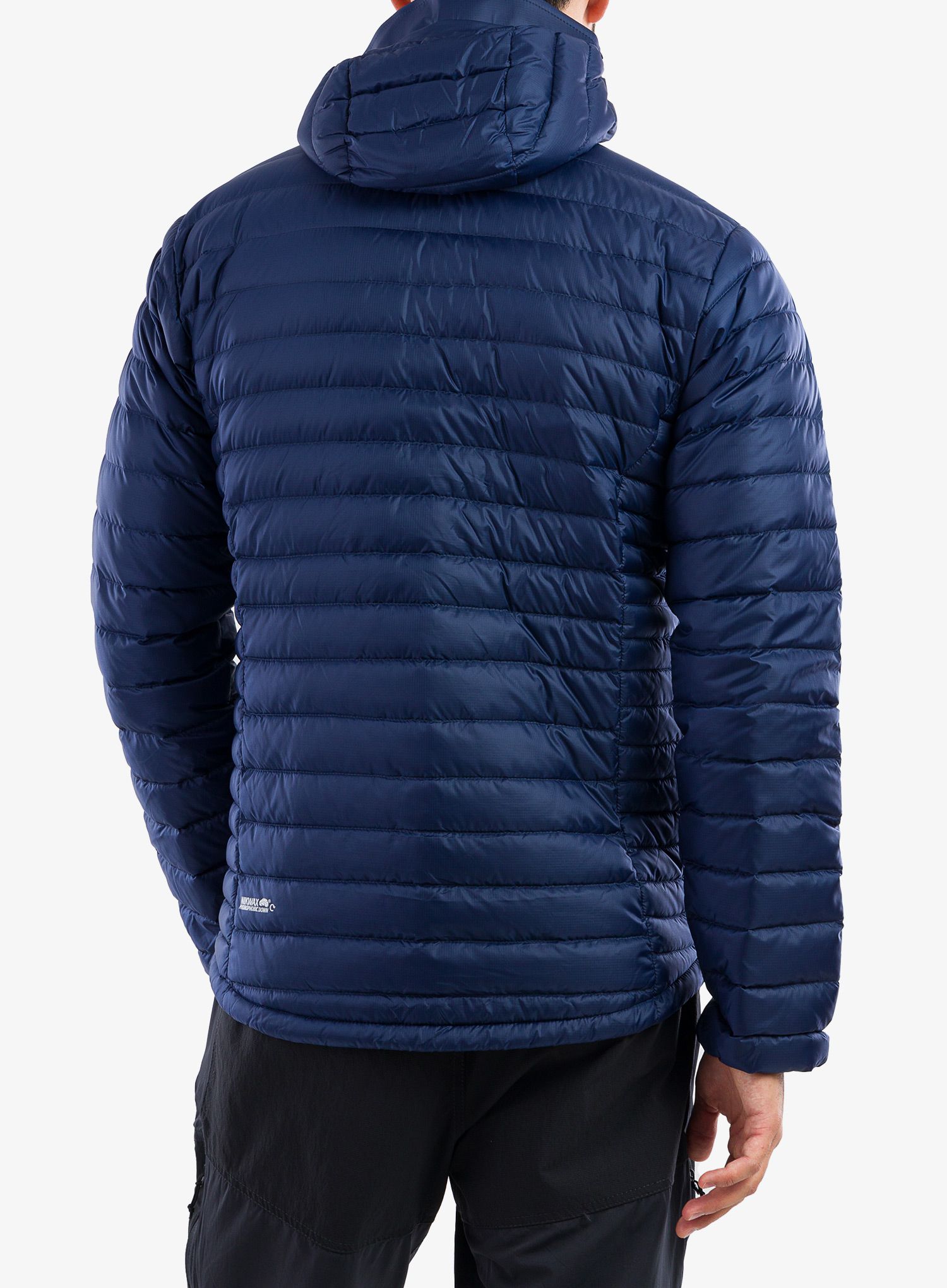 Пуховик Rab Microlight Alpine Jacket - deep ink/marmalade