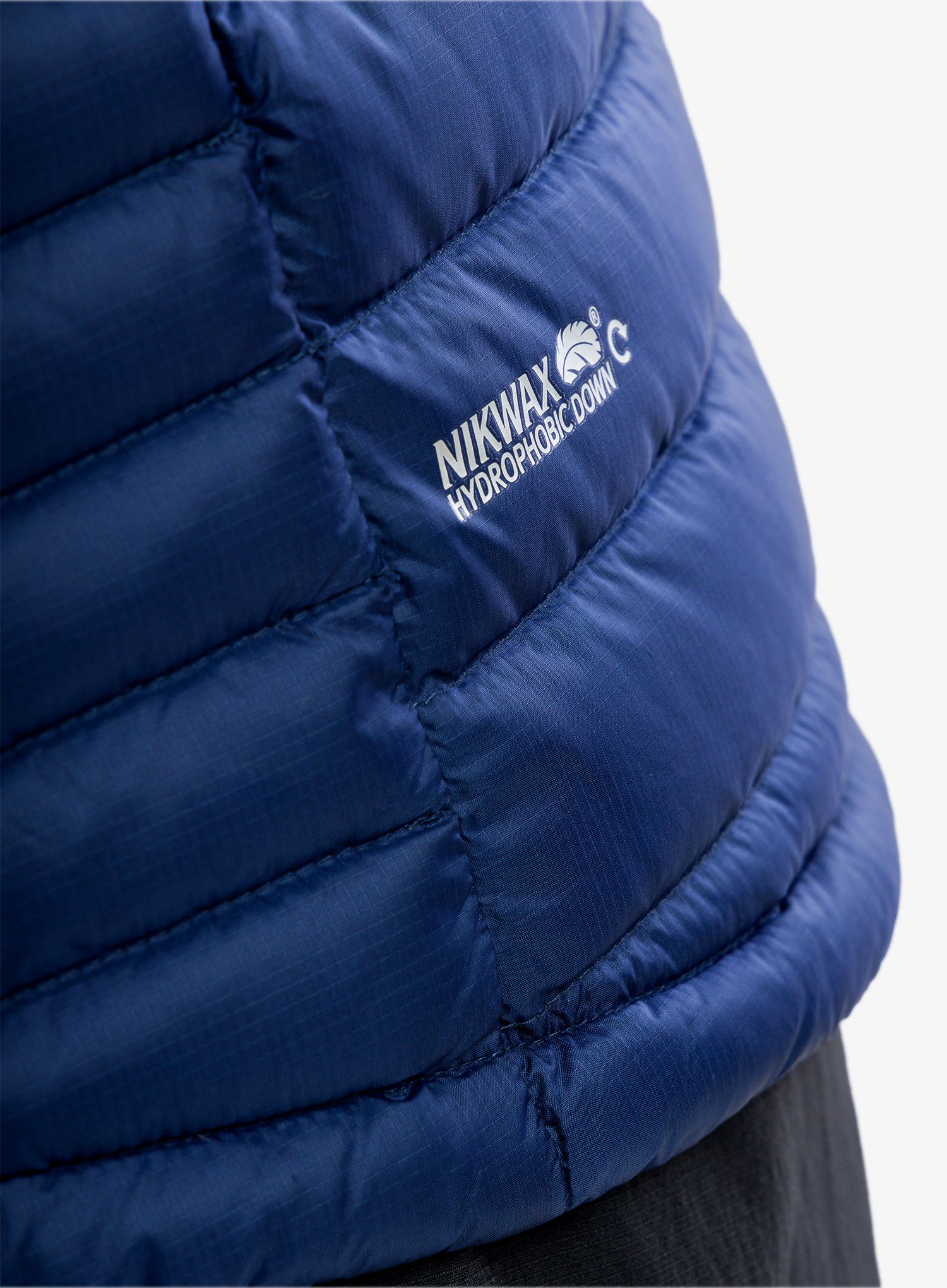 Пуховик Rab Microlight Alpine Jacket - deep ink/marmalade