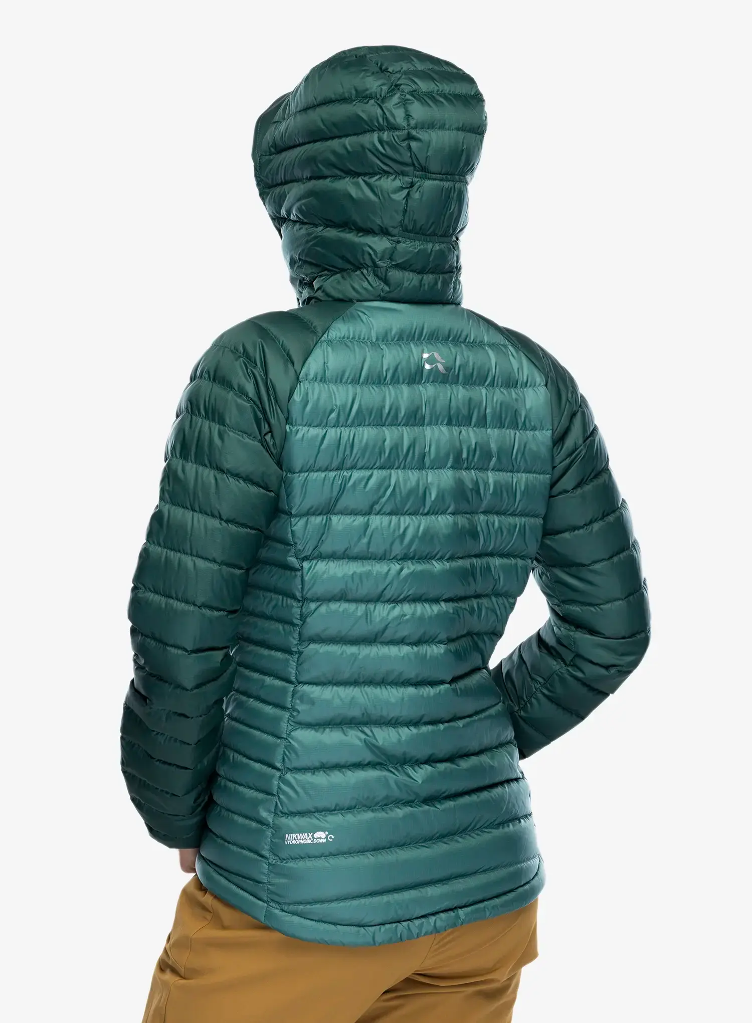 Пуховик жіноча Rab Microlight Alpine Jacket - green slate/eucalyptus