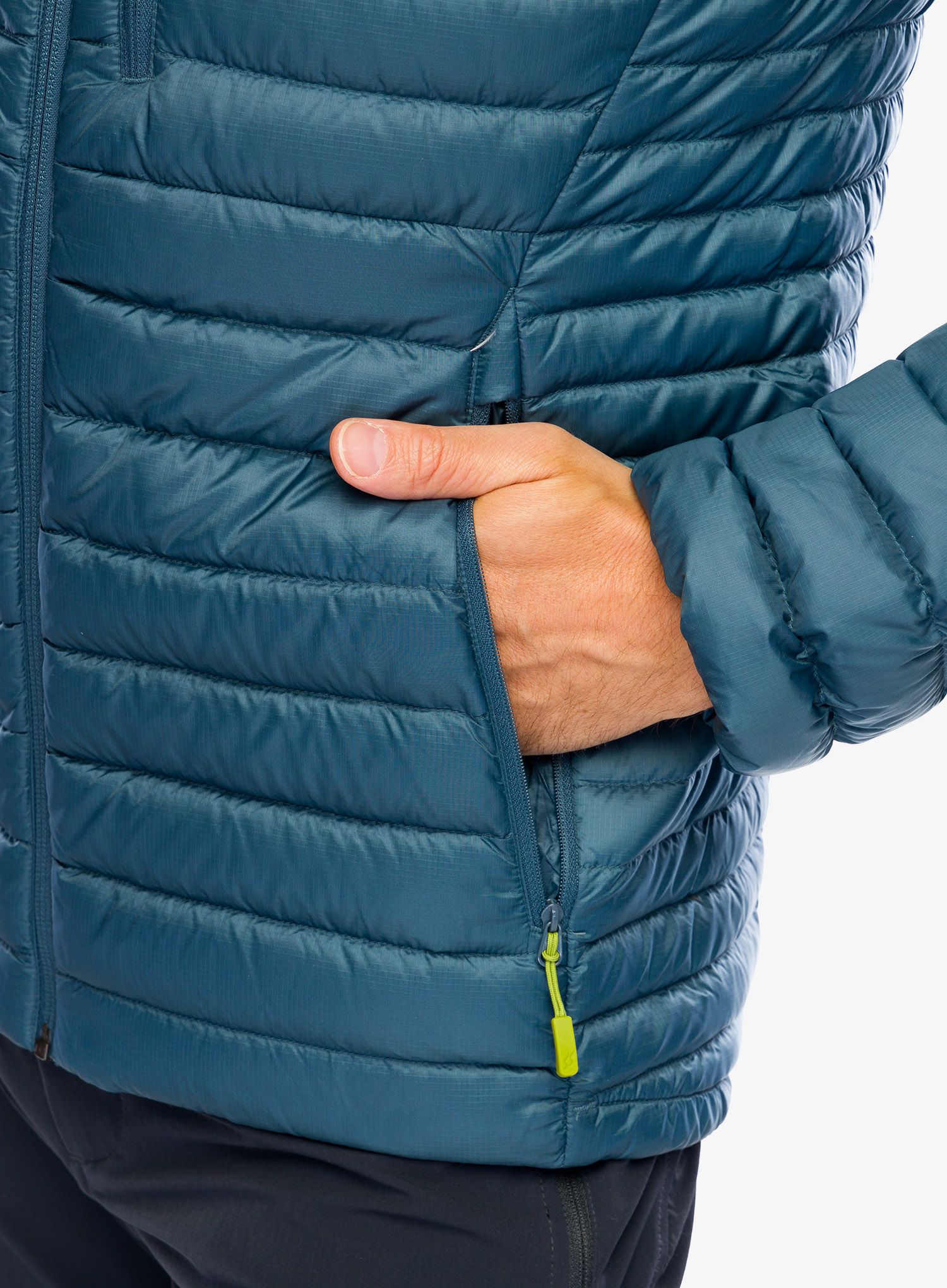 Пуховик Rab Microlight Alpine Jacket - orion blue