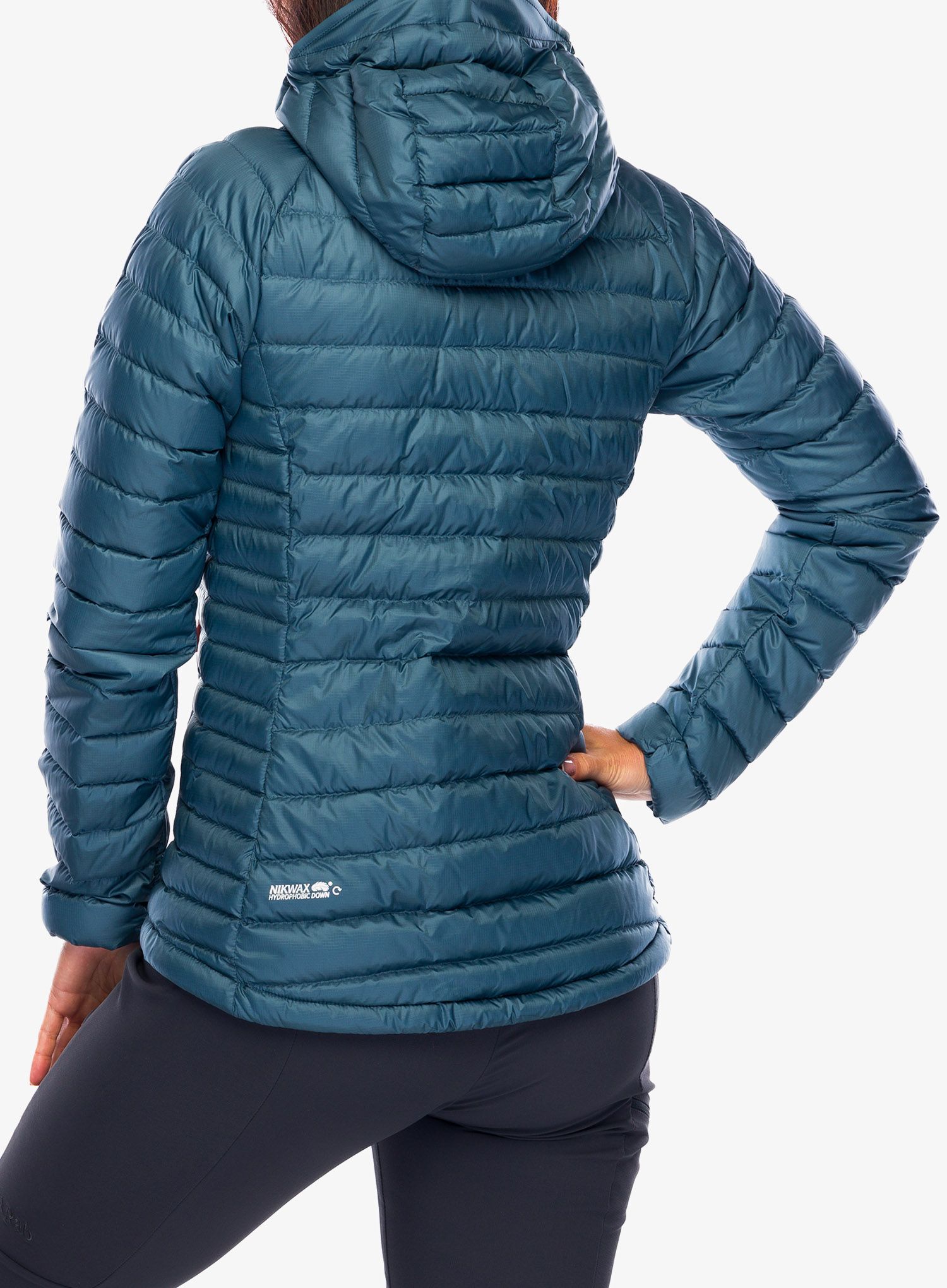Пуховик жіноча Rab Microlight Alpine Jacket - orion blue