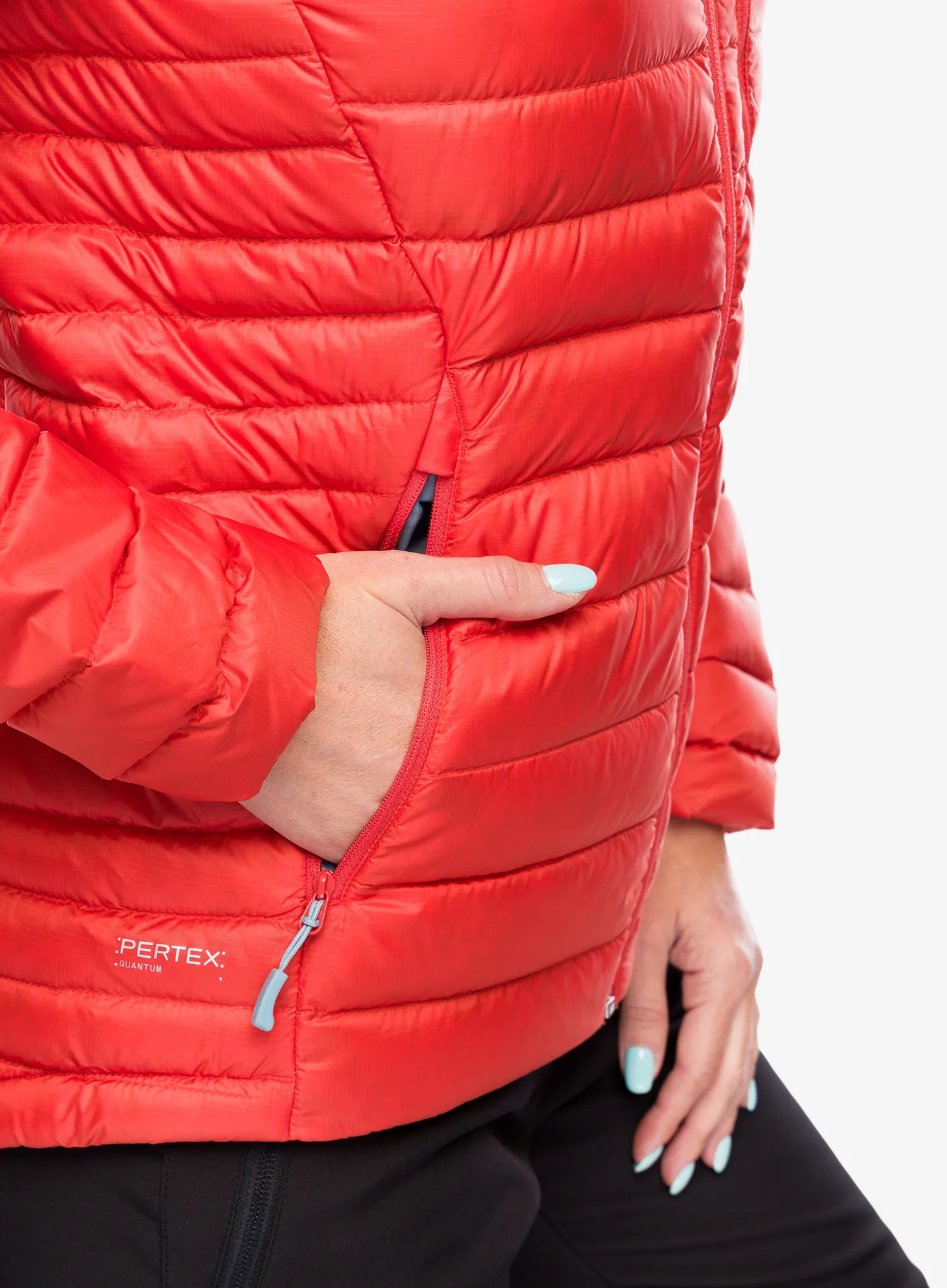 Пуховик жіноча Rab Microlight Alpine Jacket - red grapefruit