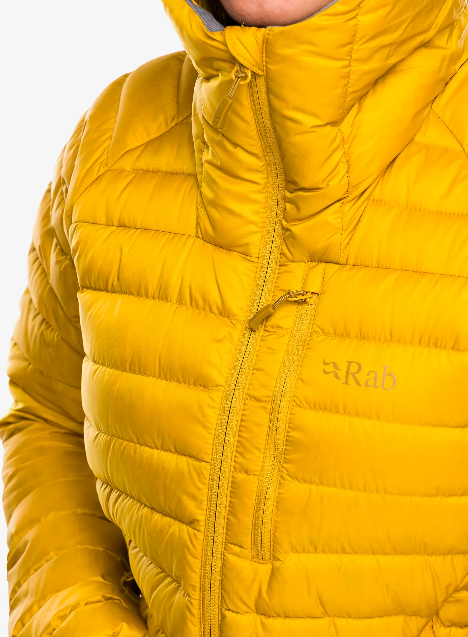 Пуховик жіноча Rab Microlight Alpine Jacket - sahara