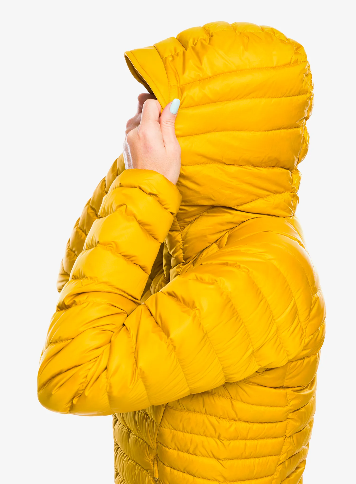 Пуховик жіноча Rab Microlight Alpine Jacket - sahara