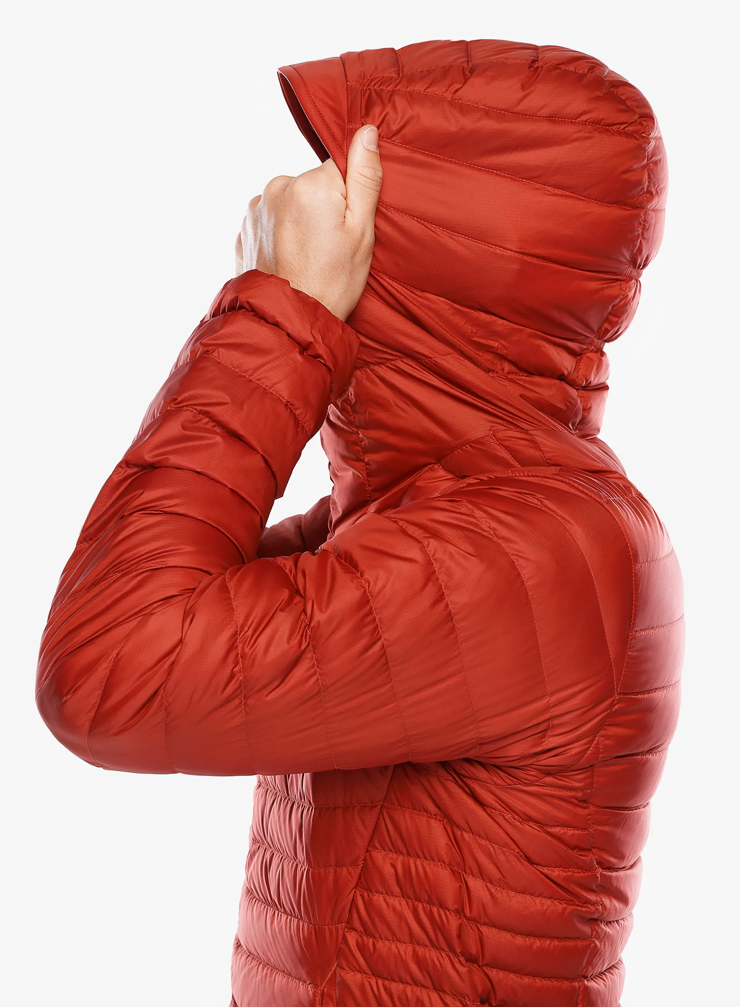 Пуховик Rab Microlight Alpine Jacket - tuscan red