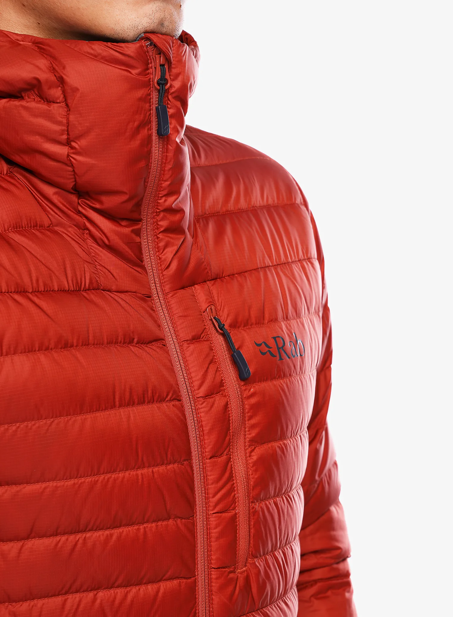 Пуховик Rab Microlight Alpine Jacket - tuscan red