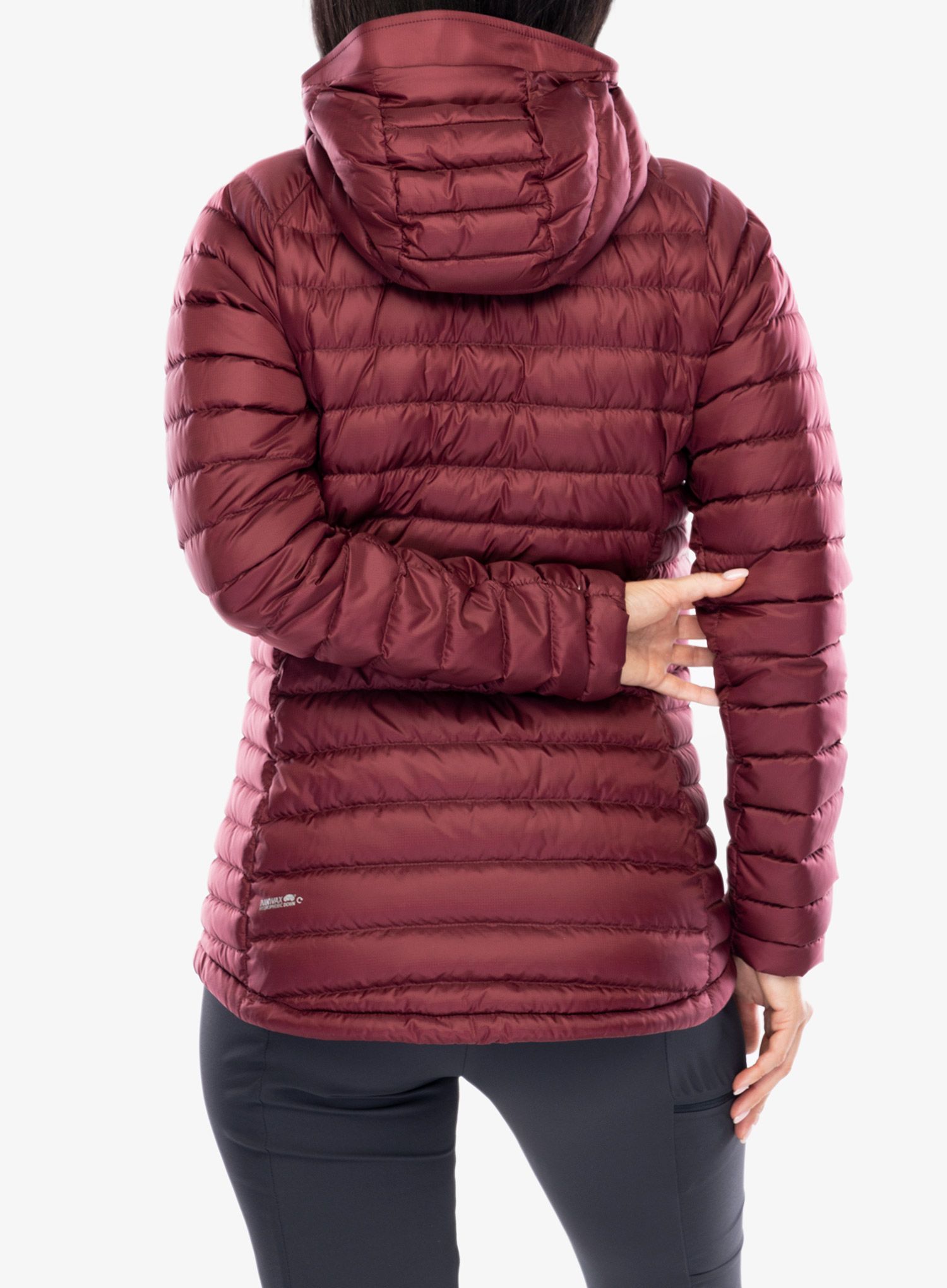 Куртка жіноча Rab Microlight Alpine Long Jacket - deep heather