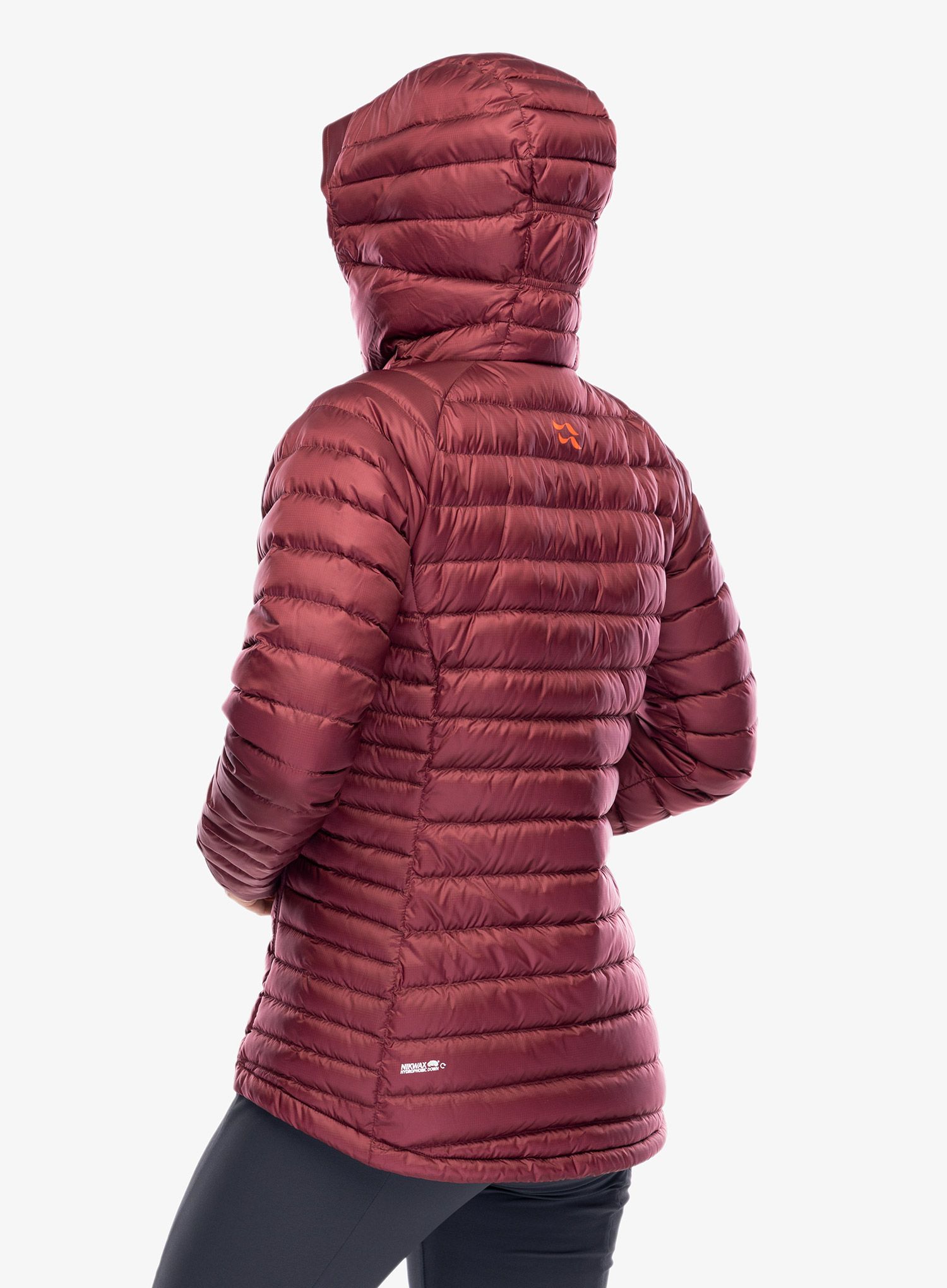 Куртка жіноча Rab Microlight Alpine Long Jacket - deep heather