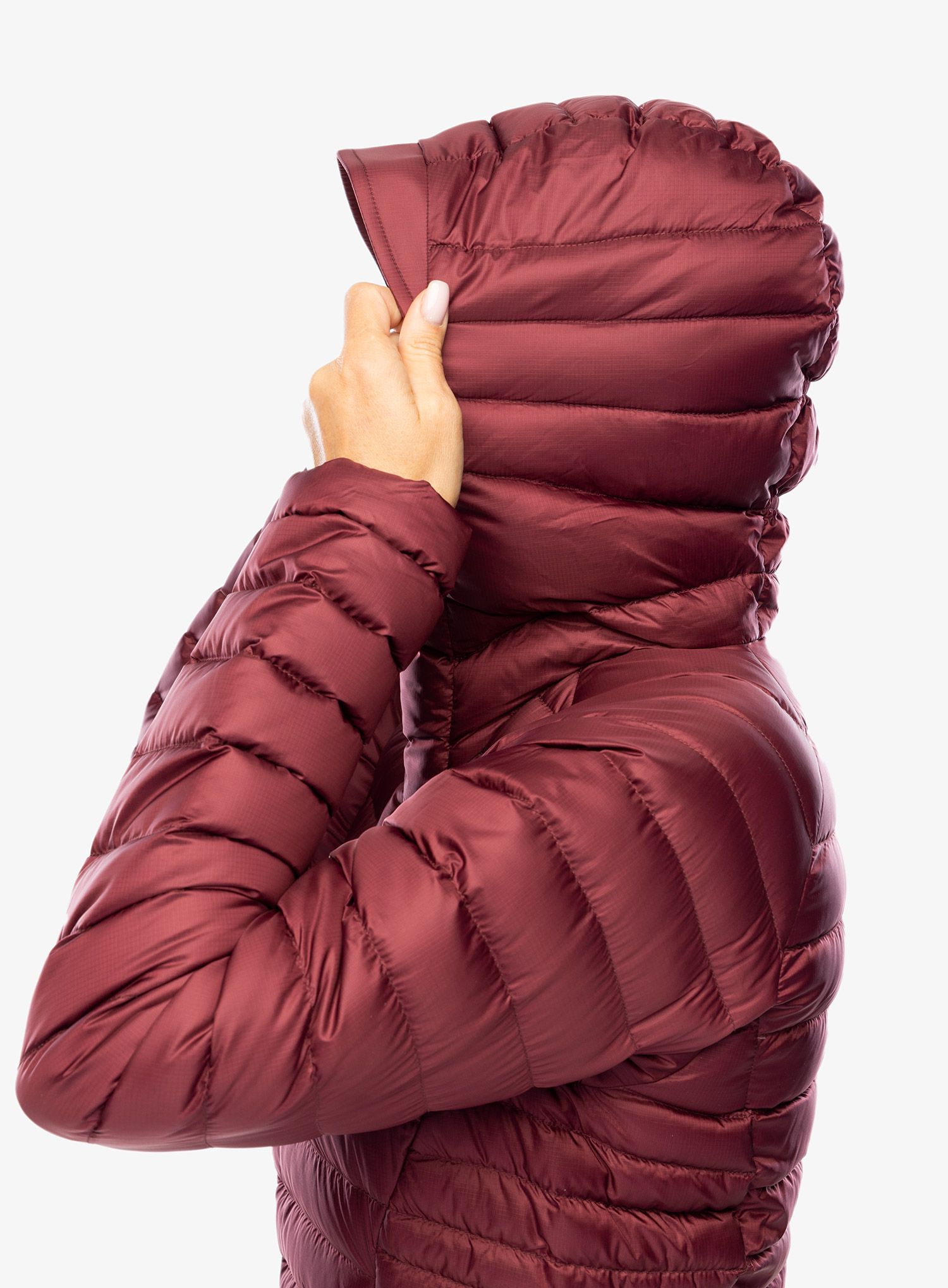 Куртка жіноча Rab Microlight Alpine Long Jacket - deep heather