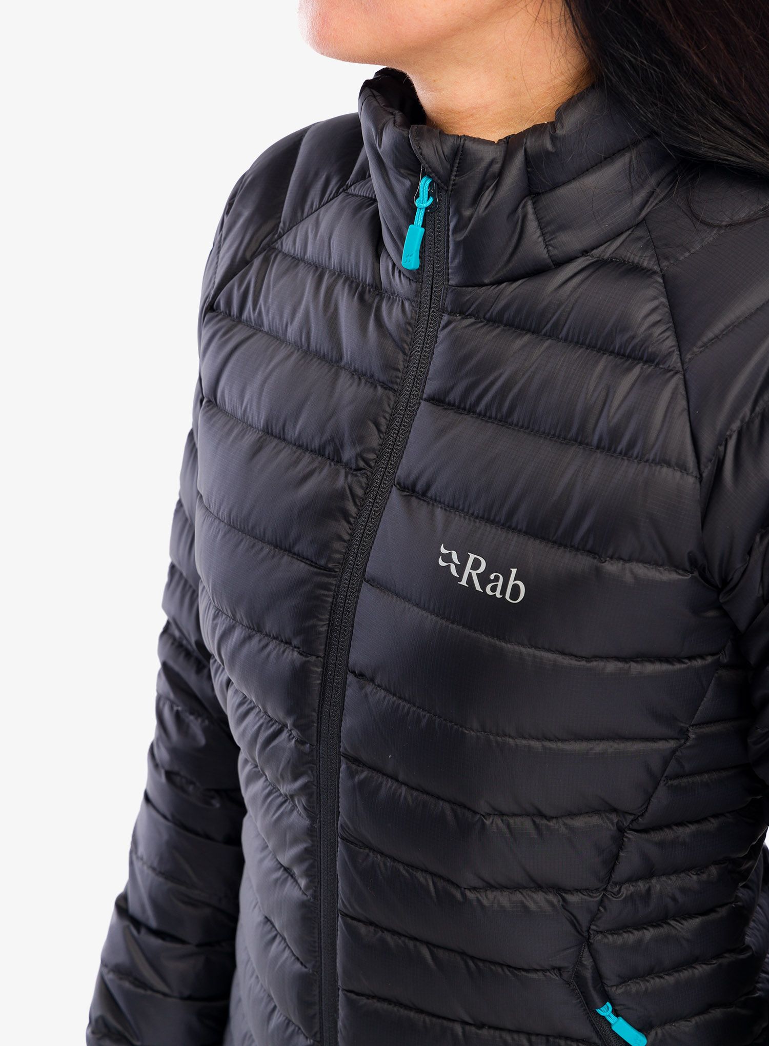 Пуховик жіноча Rab Microlight Jacket - black