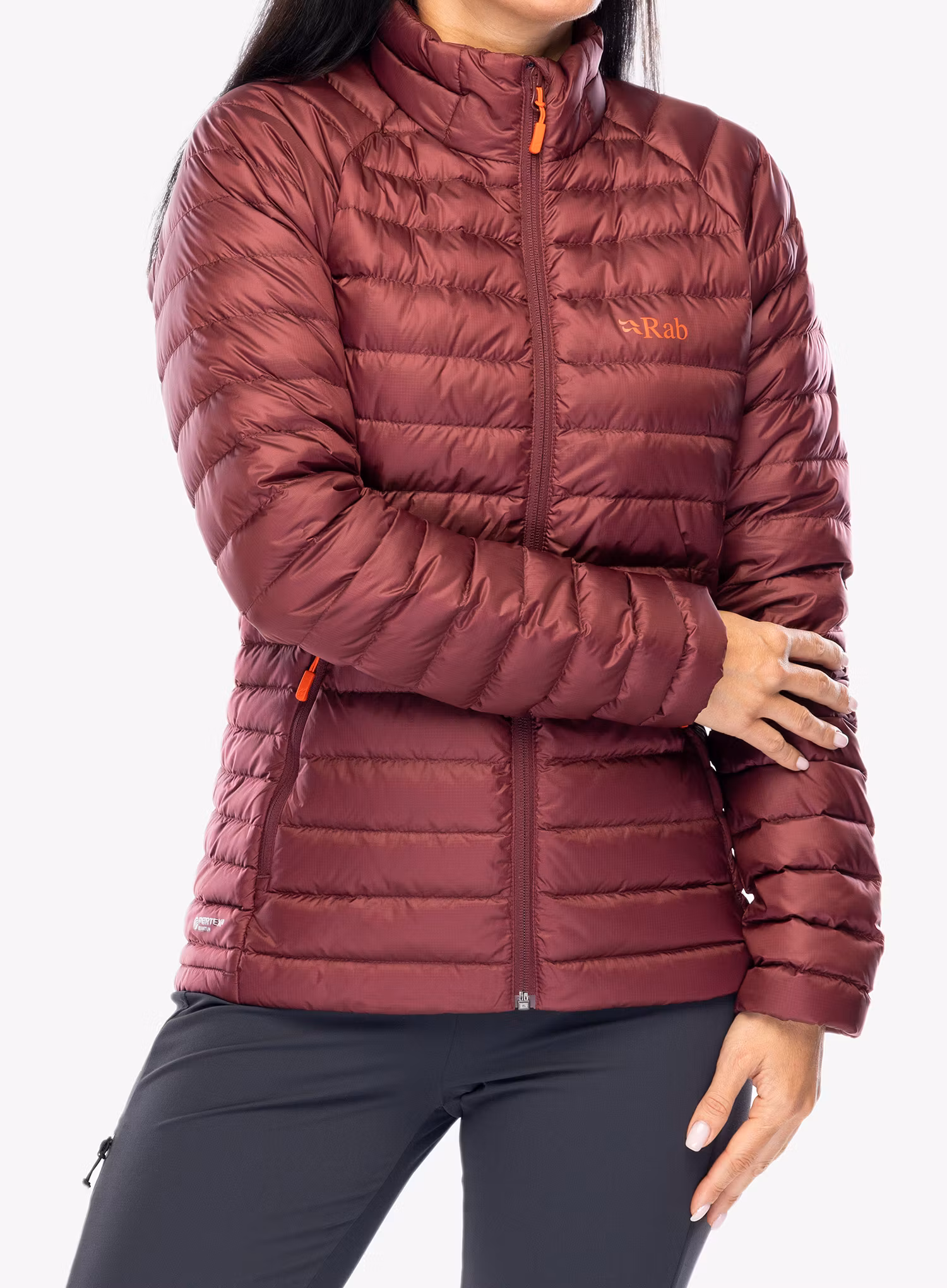 Куртка жіноча Rab Microlight Jacket - deep heather