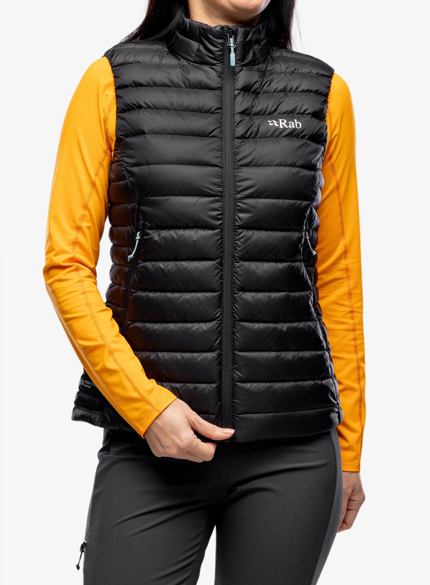 Жилет пуховий жіночий Rab Microlight Vest - black