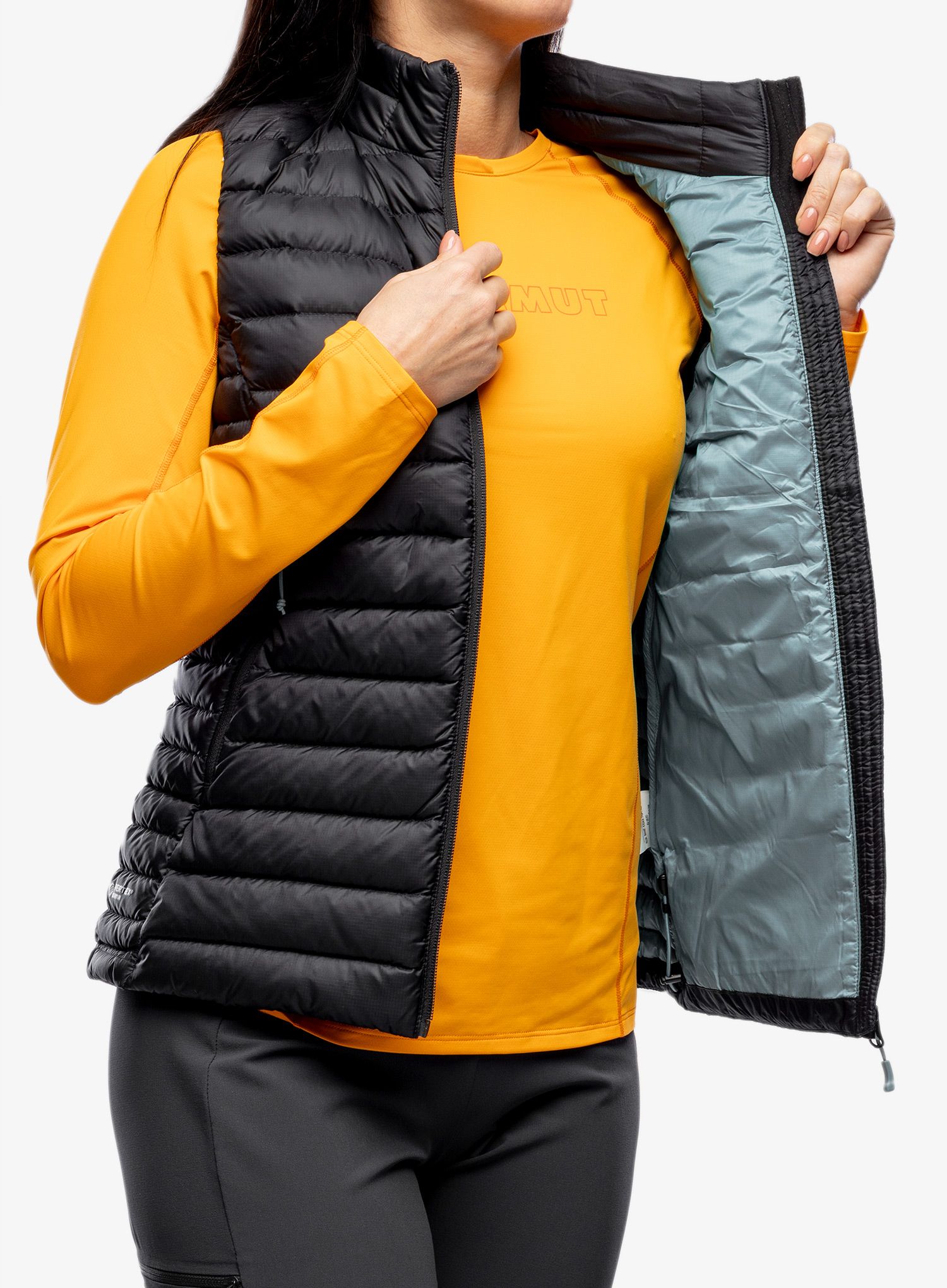 Жилет пуховий жіночий Rab Microlight Vest - black