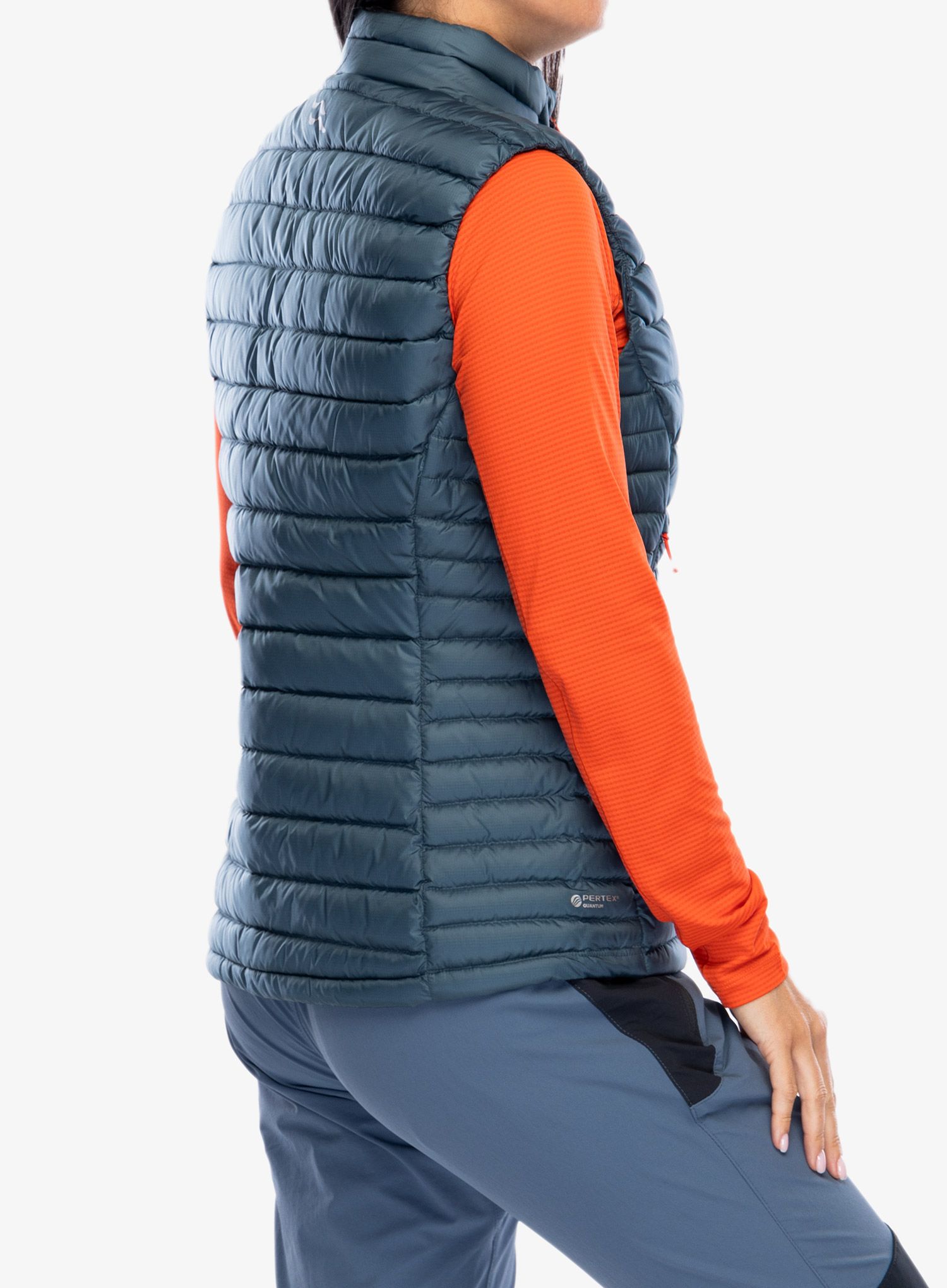 Жилет пуховий жіночий Rab Microlight Vest - orion blue 