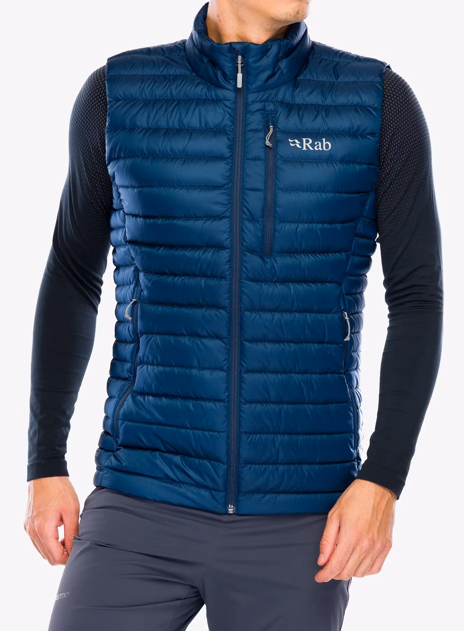 Жилет пуховий Rab Microlight Vest - tempest blue