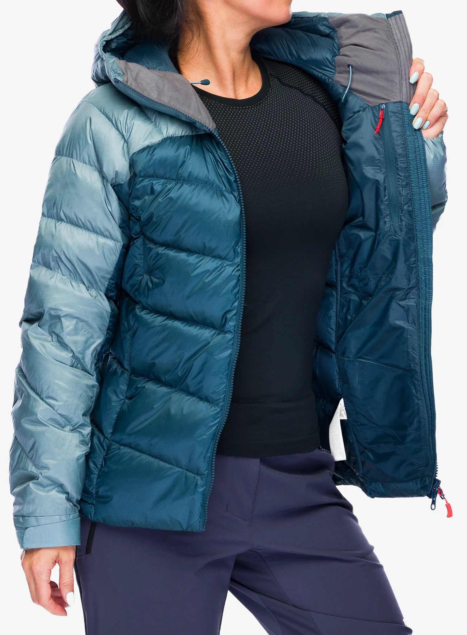 Пуховик жіноча Rab Neutrino Pro Jacket - orion blue/citadel