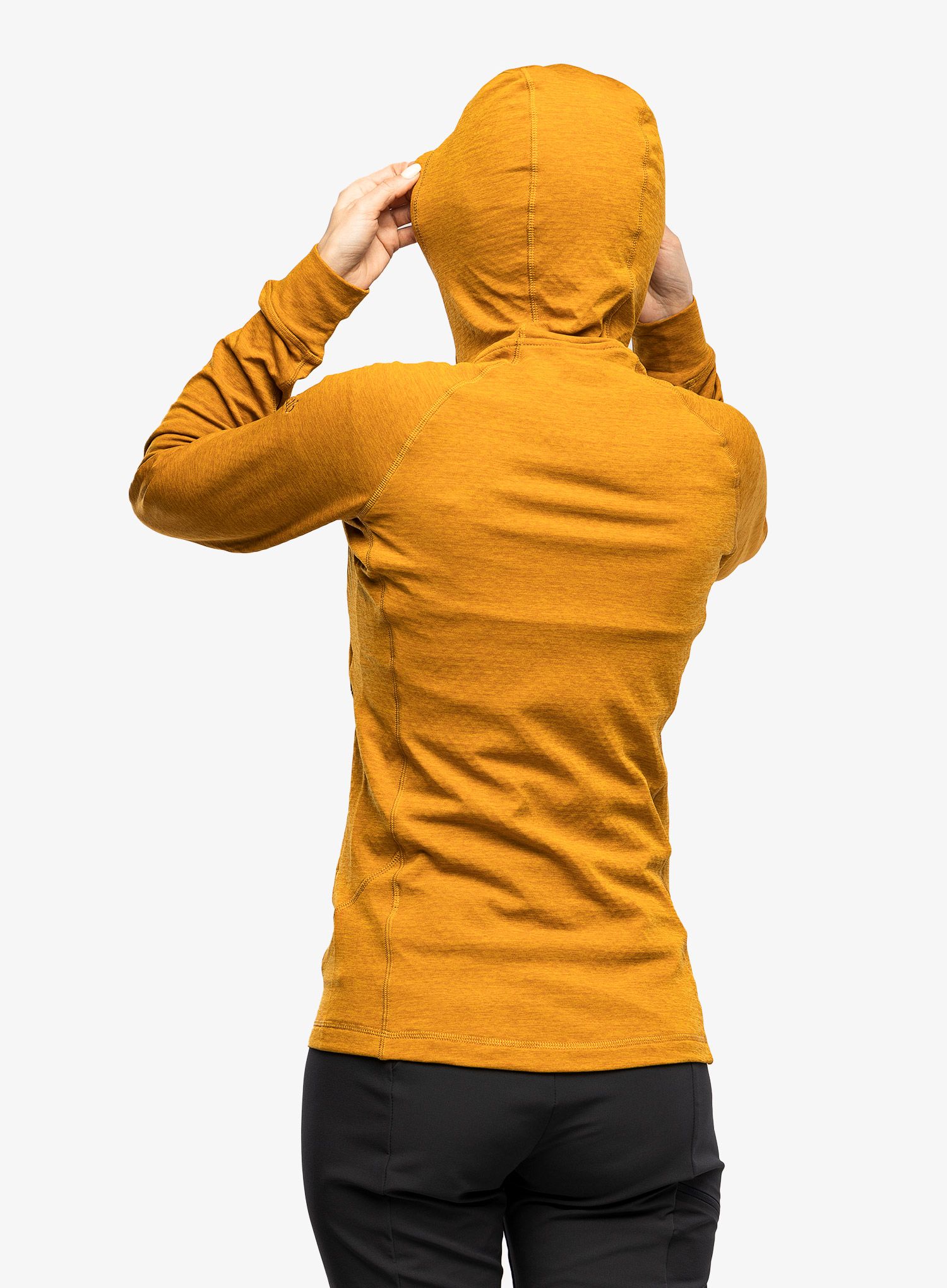 Кофта з каптуром жіноча Rab Nexus Hoody - dark butternut