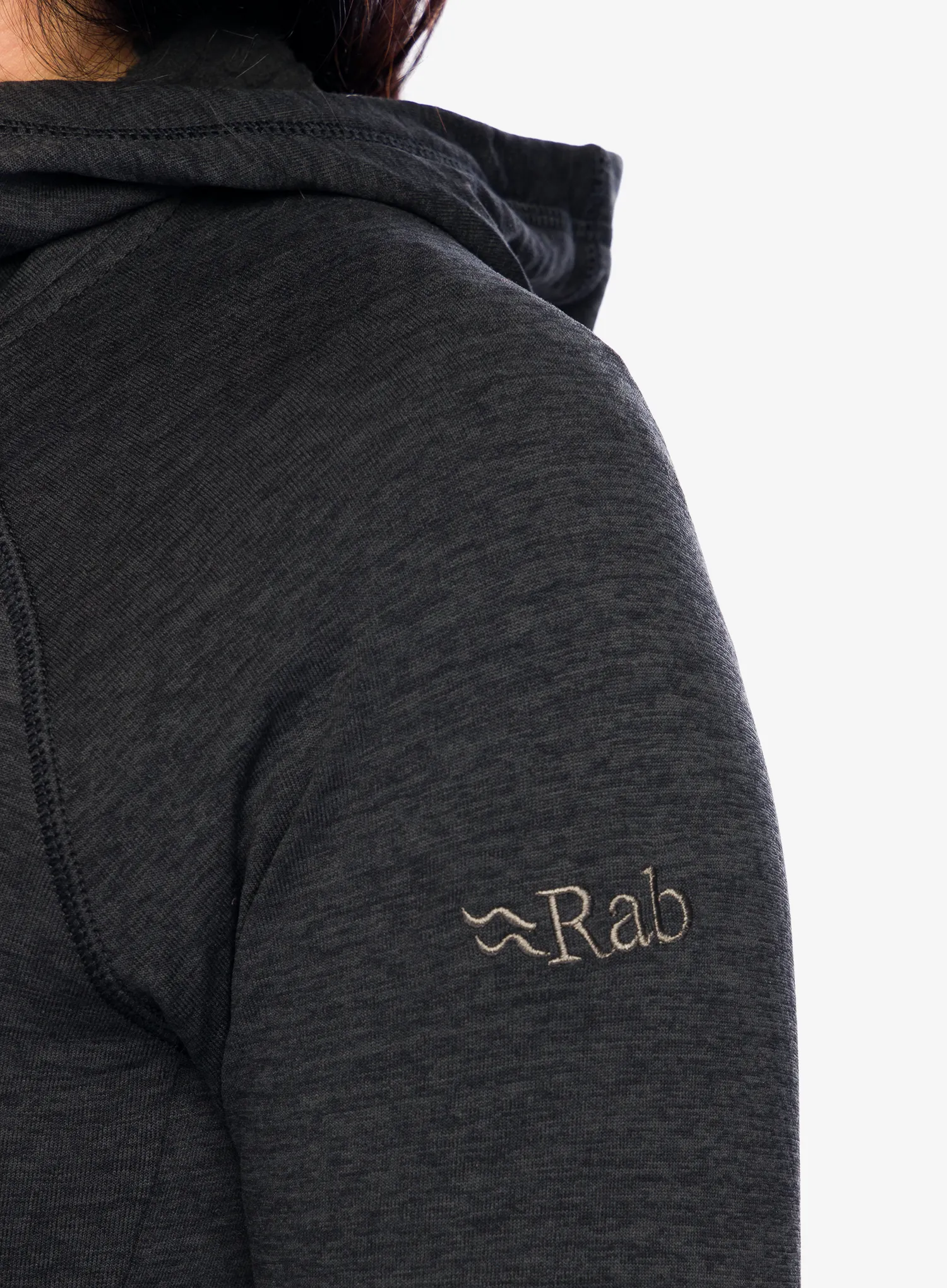 Кофта з каптуром жіноча Rab Nexus Hoody - black
