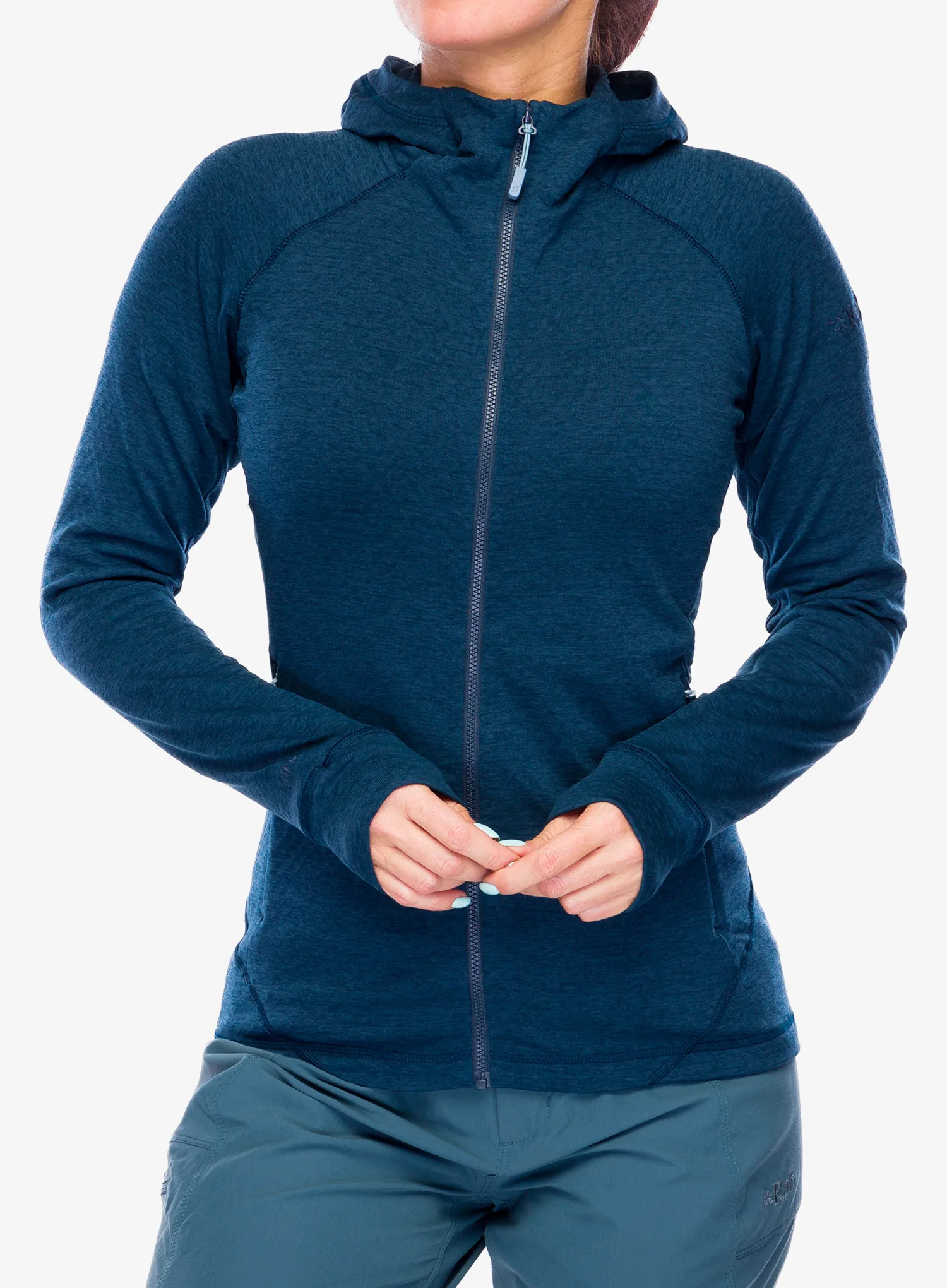 Кофта з каптуром жіноча Rab Nexus Hoody - deep ink