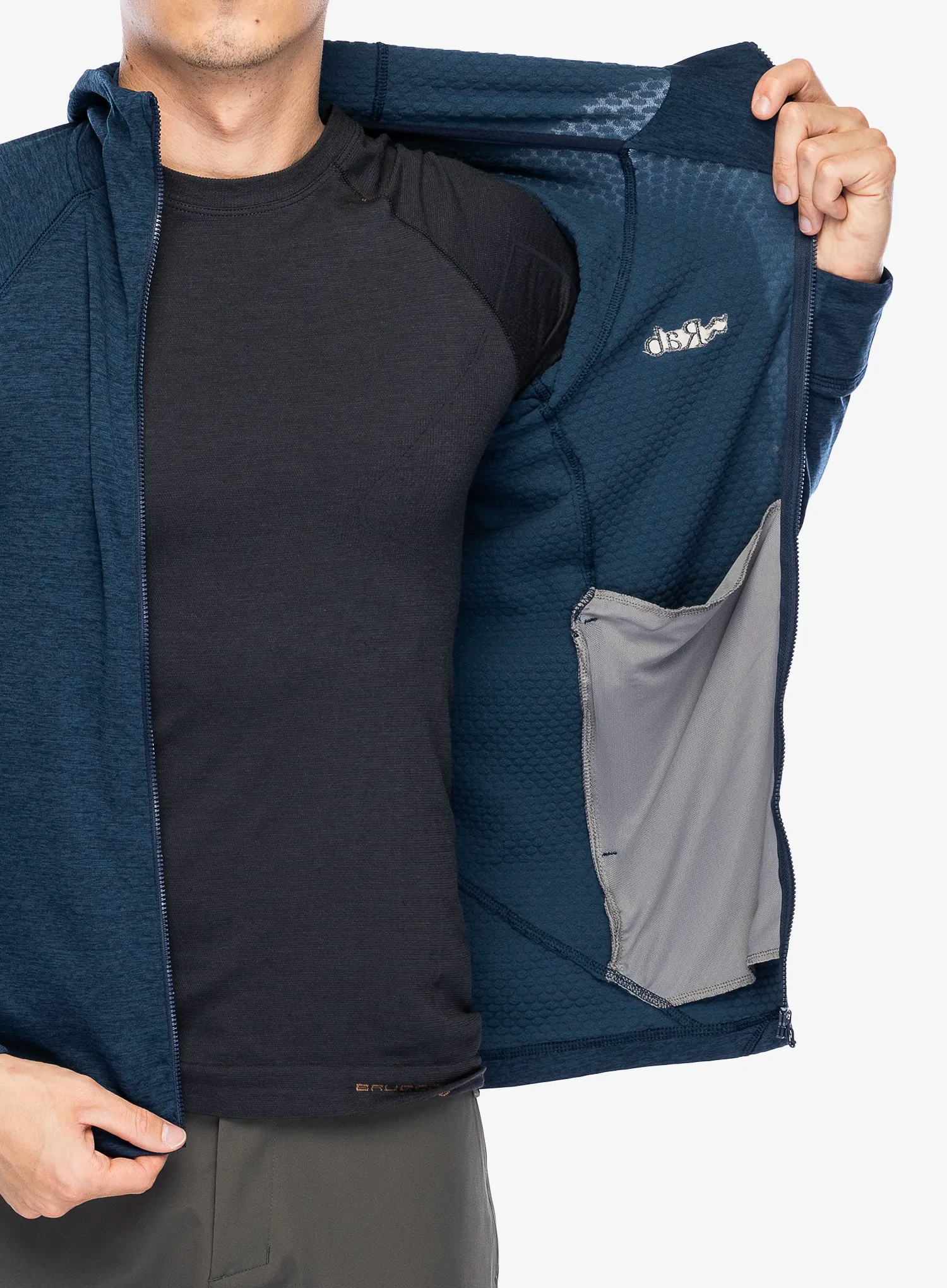 Кофта з каптуром Rab Nexus Hoody - deep ink