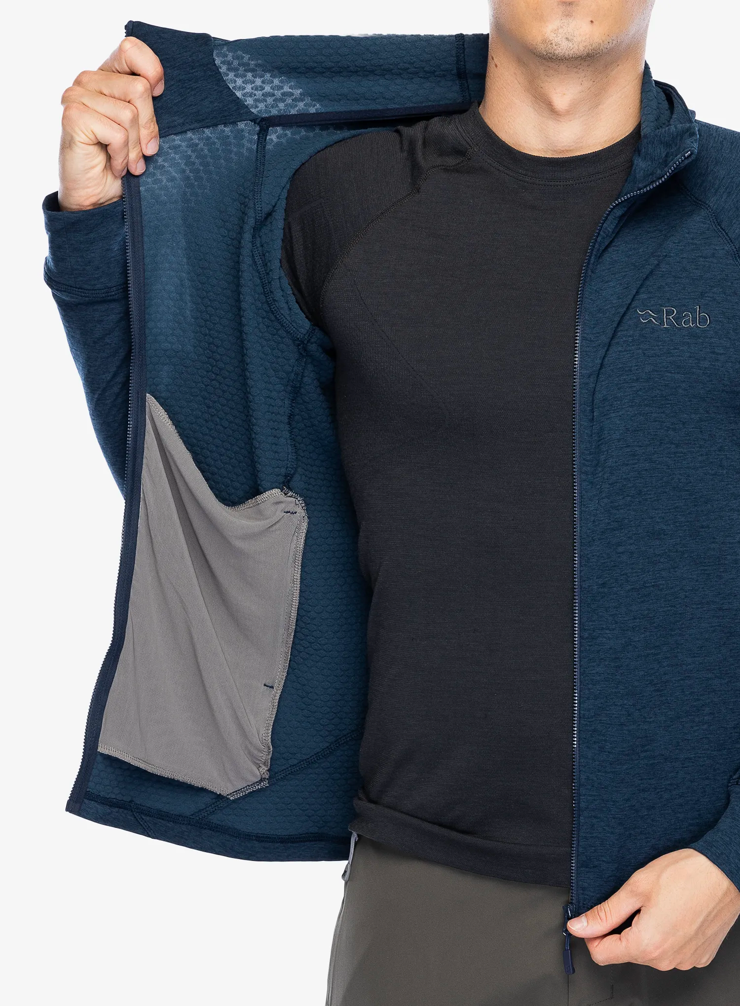 Кофта з каптуром Rab Nexus Hoody - deep ink