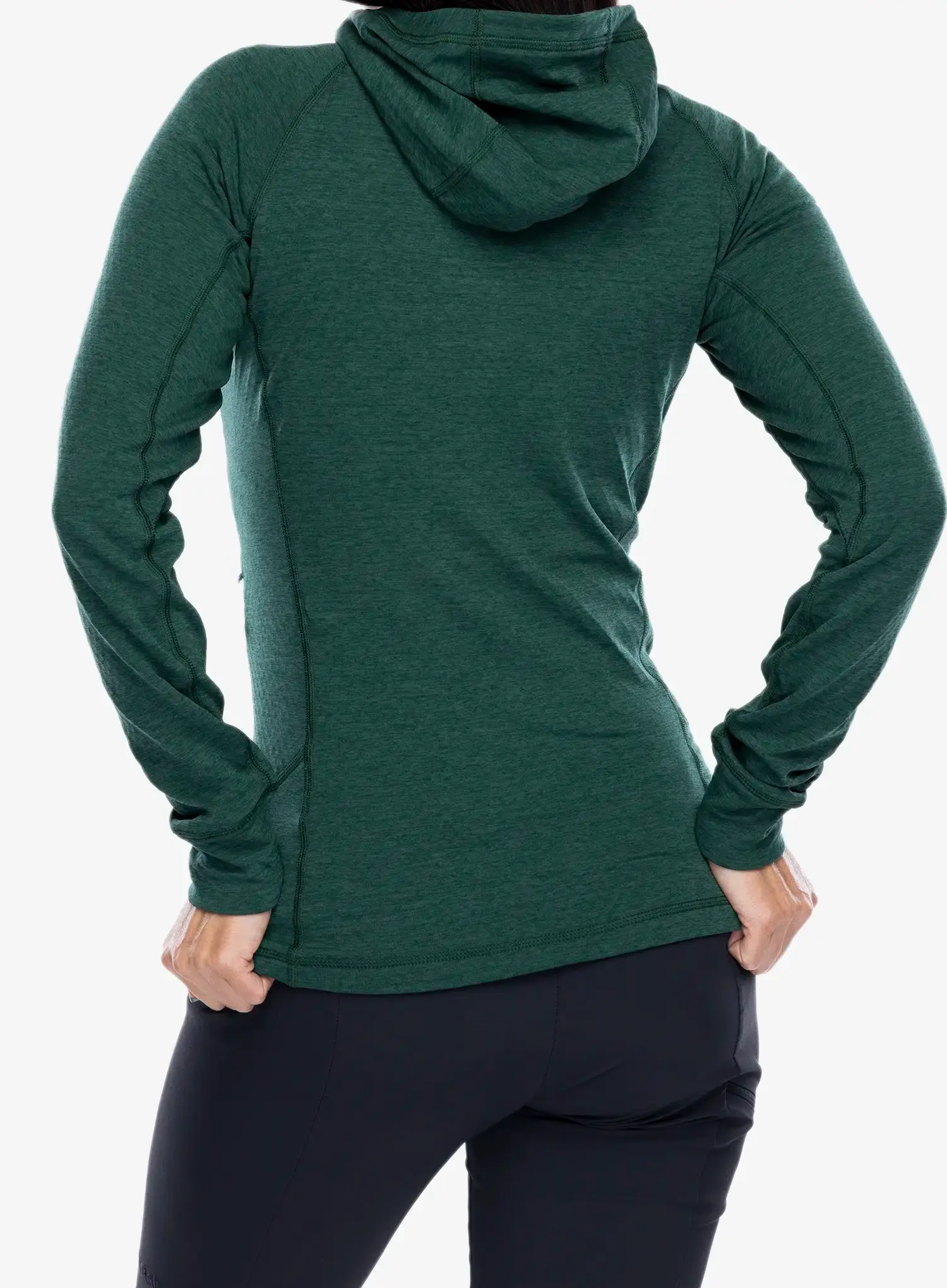 Кофта з каптуром жіноча Rab Nexus Hoody - green slate
