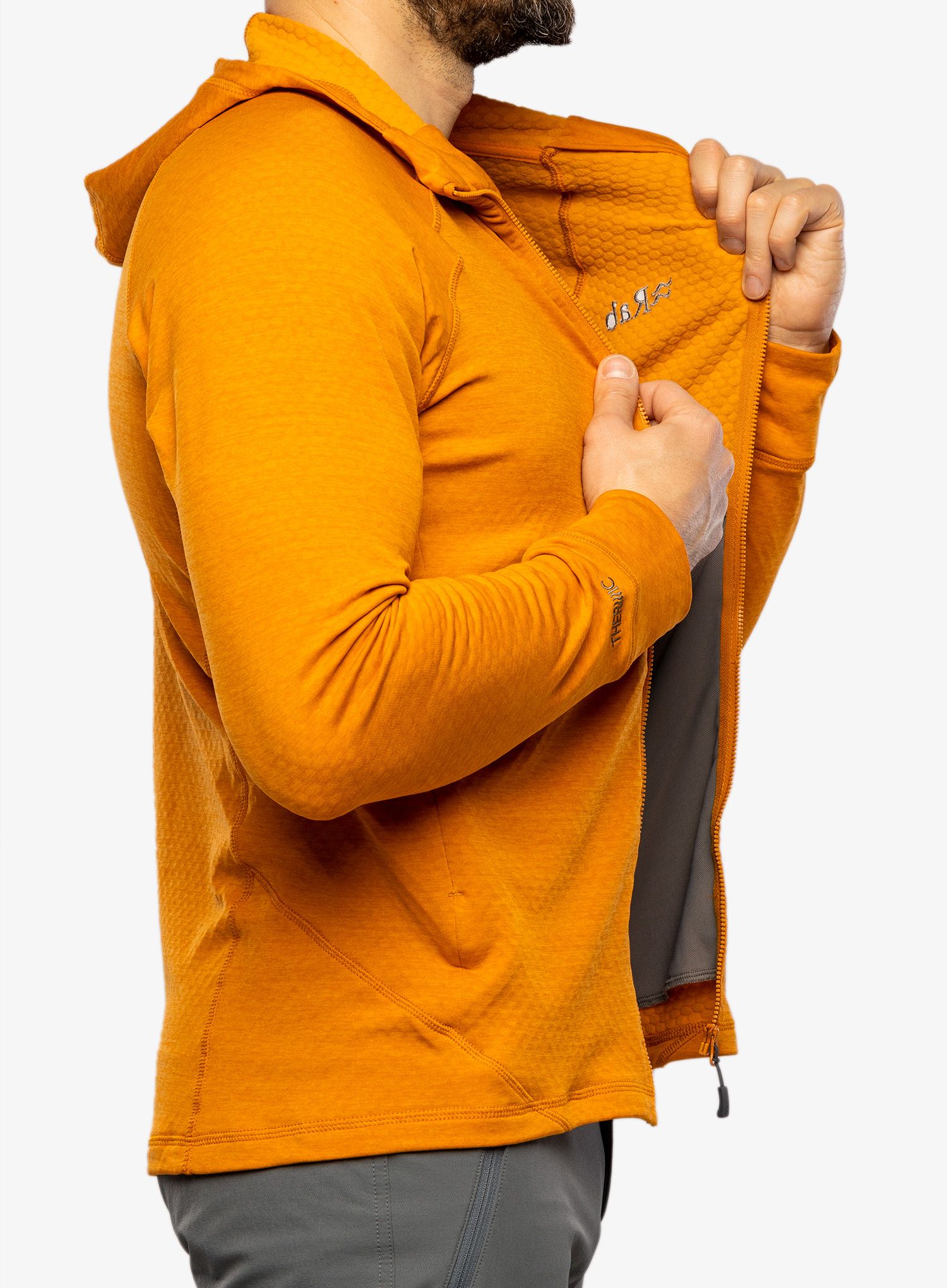 Кофта з каптуром Rab Nexus Hoody - marmalade