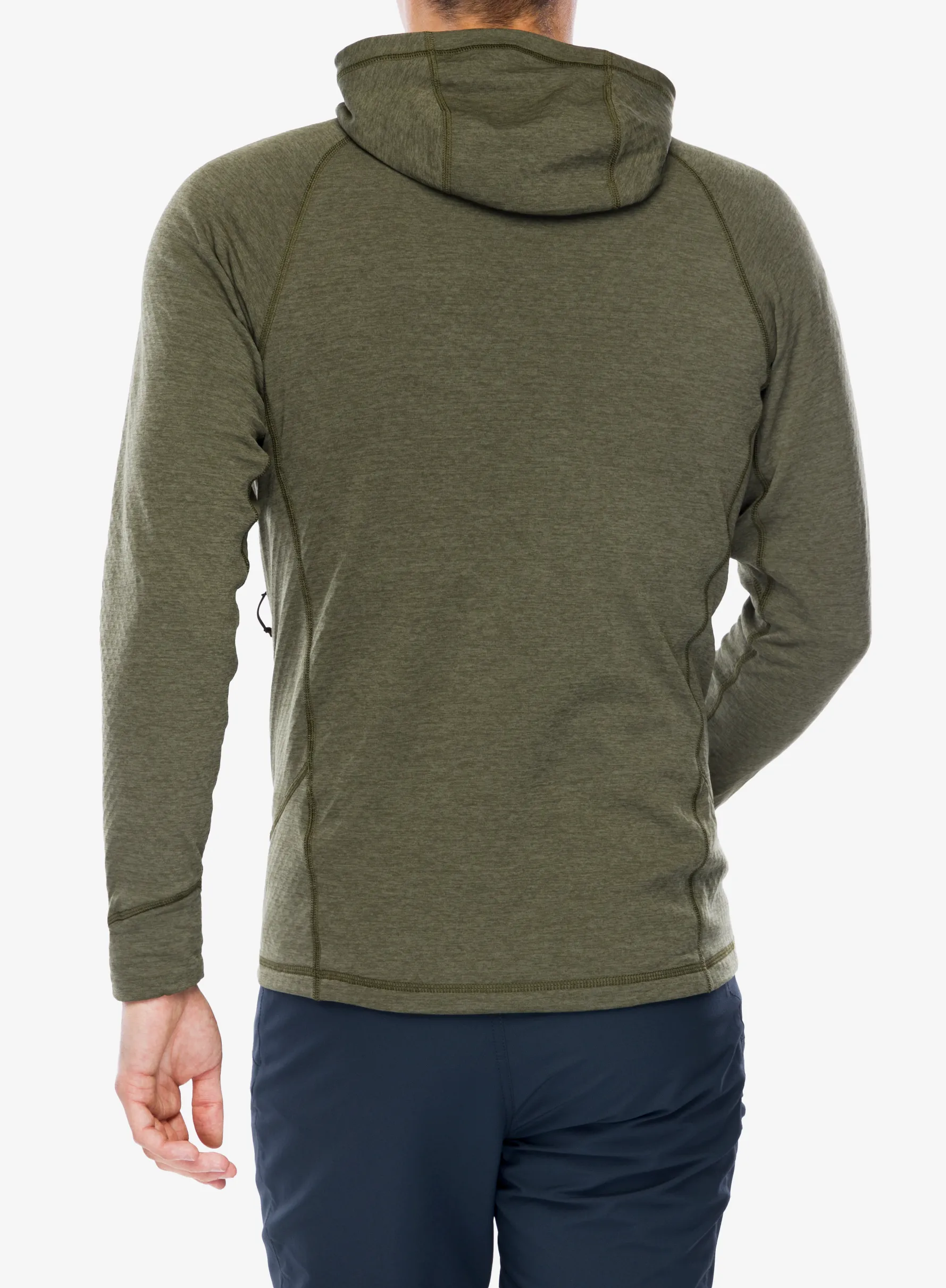 Кофта з каптуром Rab Nexus Hoody - olive/olive