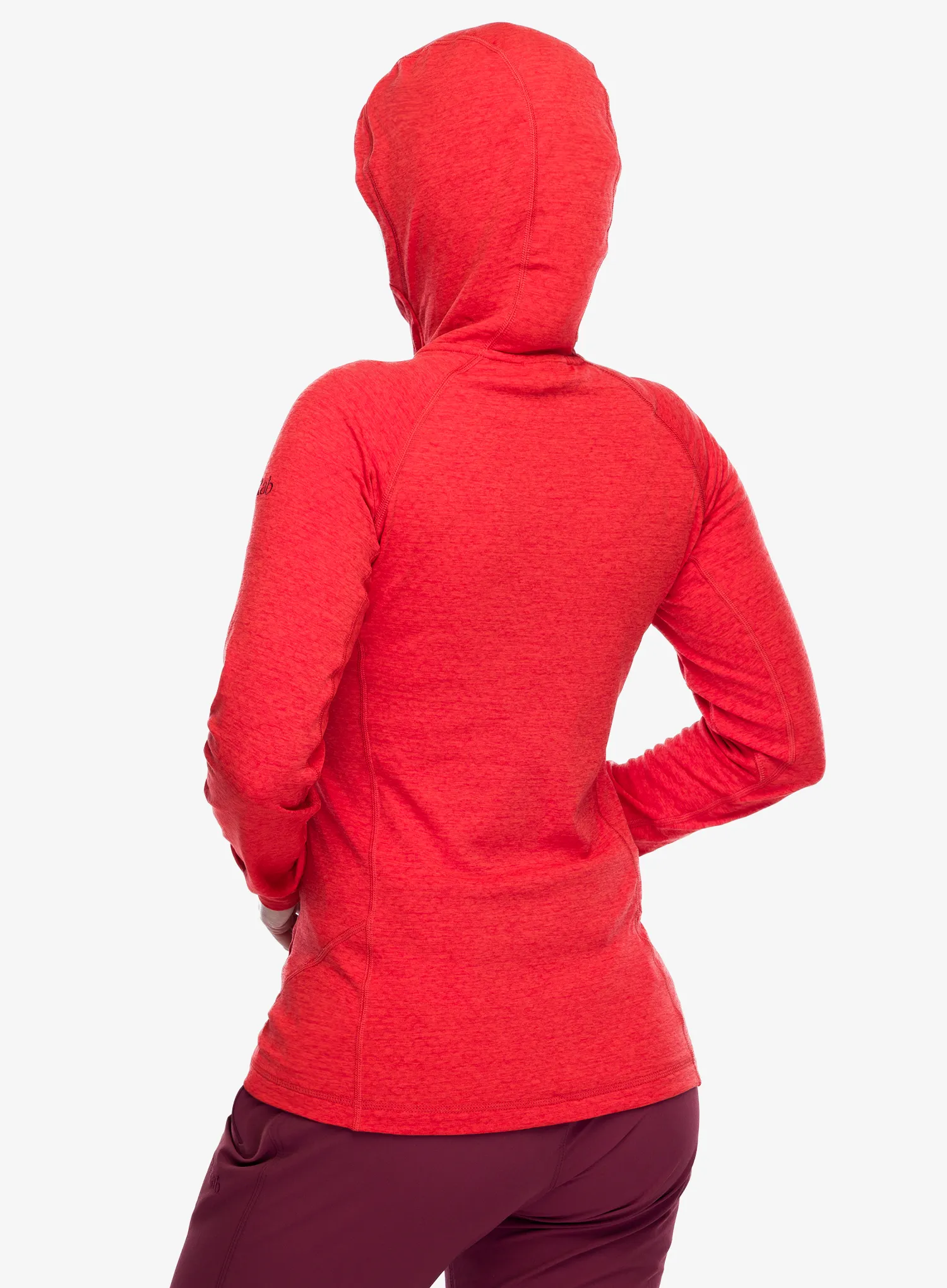Кофта з каптуром жіноча Rab Nexus Hoody - red grapefruit
