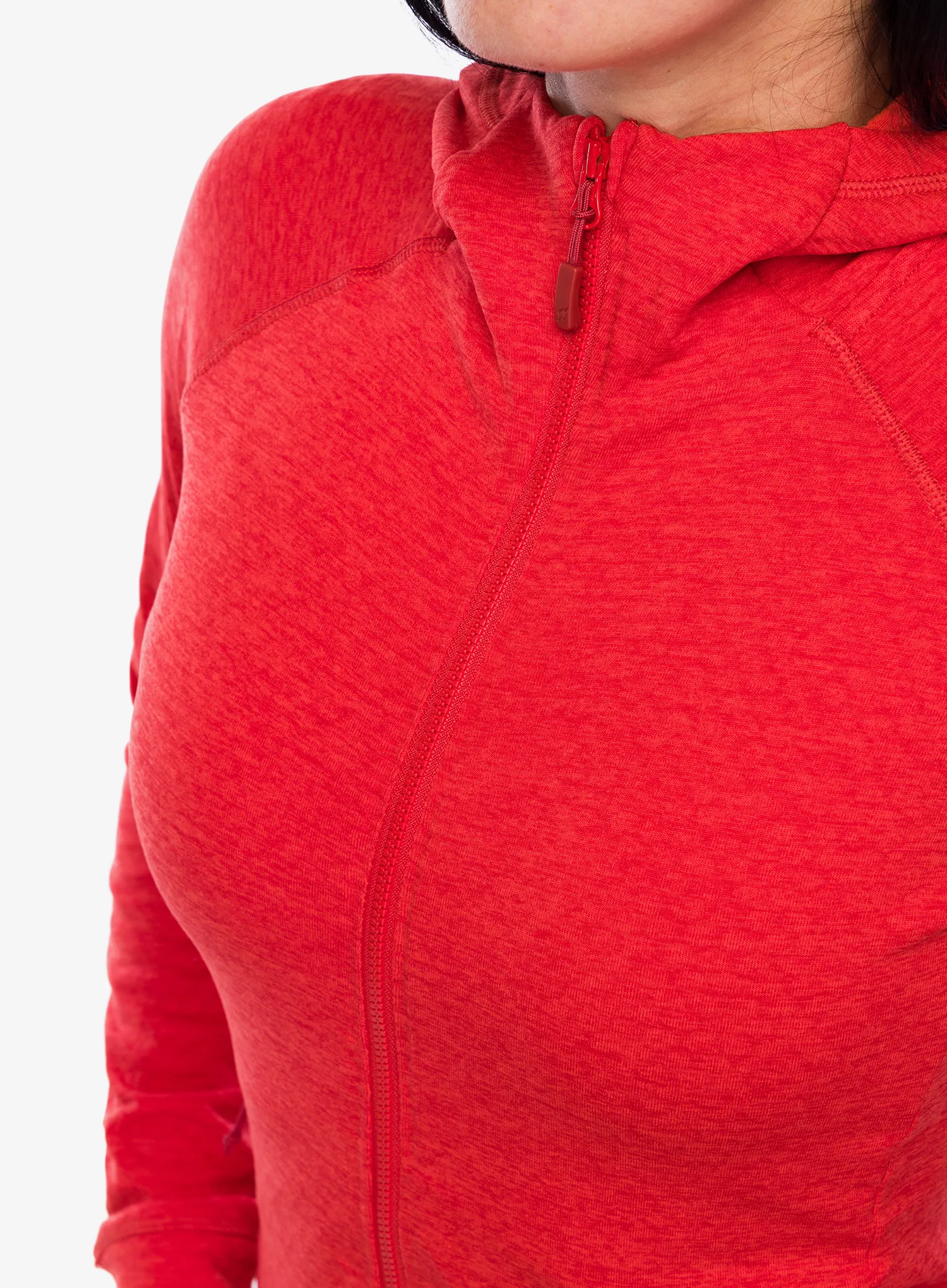Кофта з каптуром жіноча Rab Nexus Hoody - red grapefruit