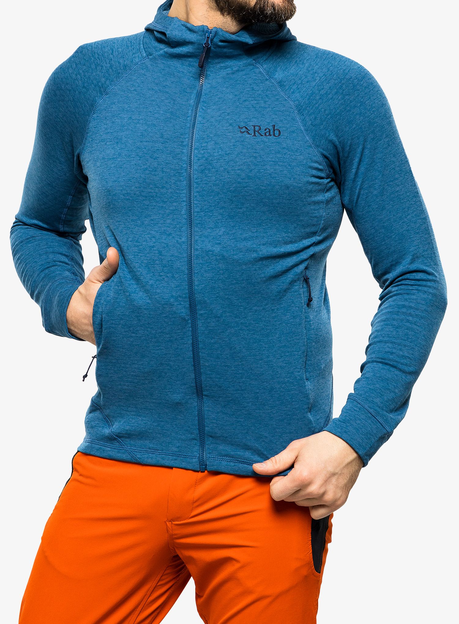 Кофта з каптуром Rab Nexus Hoody - denim