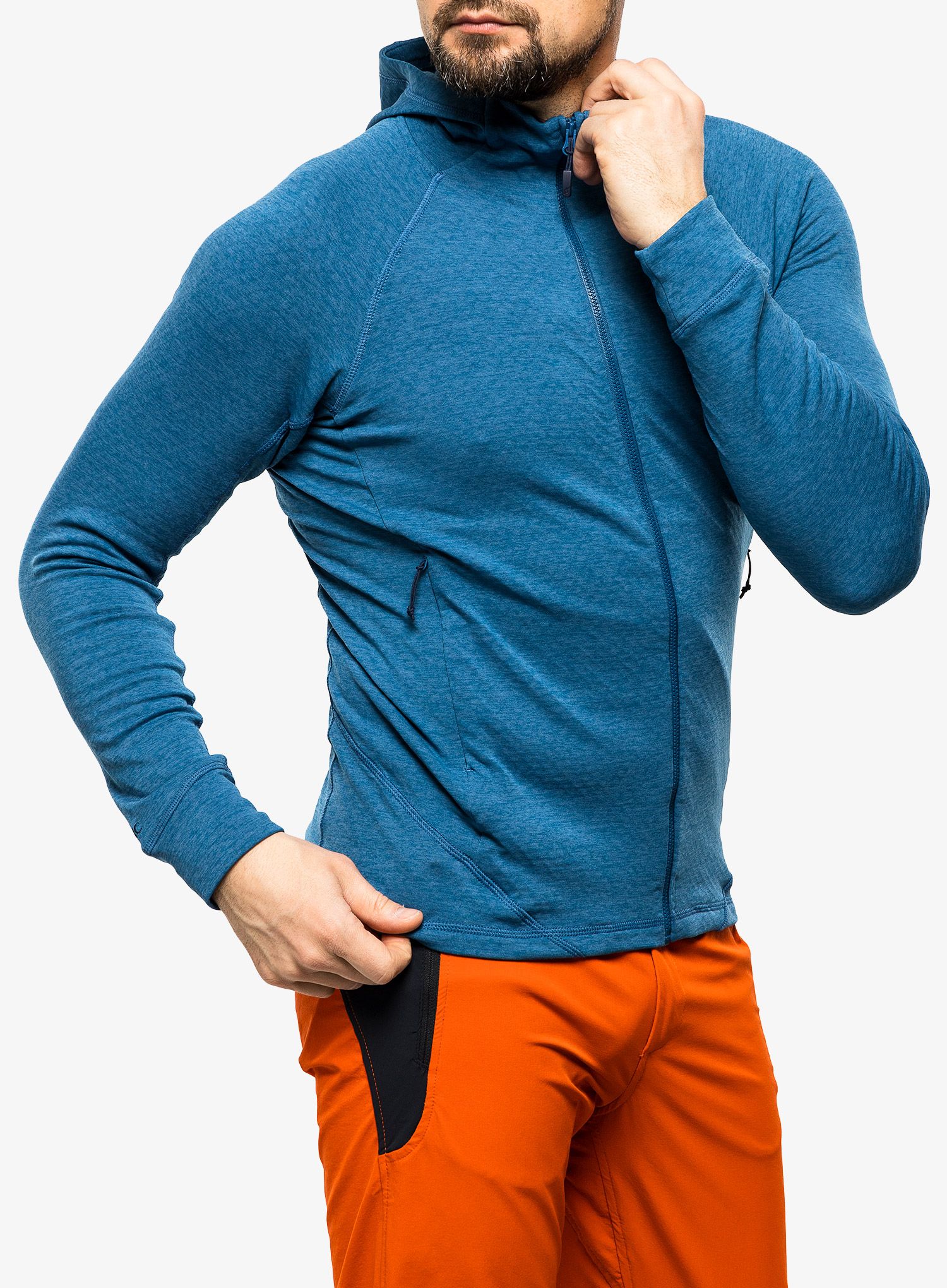 Кофта з каптуром Rab Nexus Hoody - denim