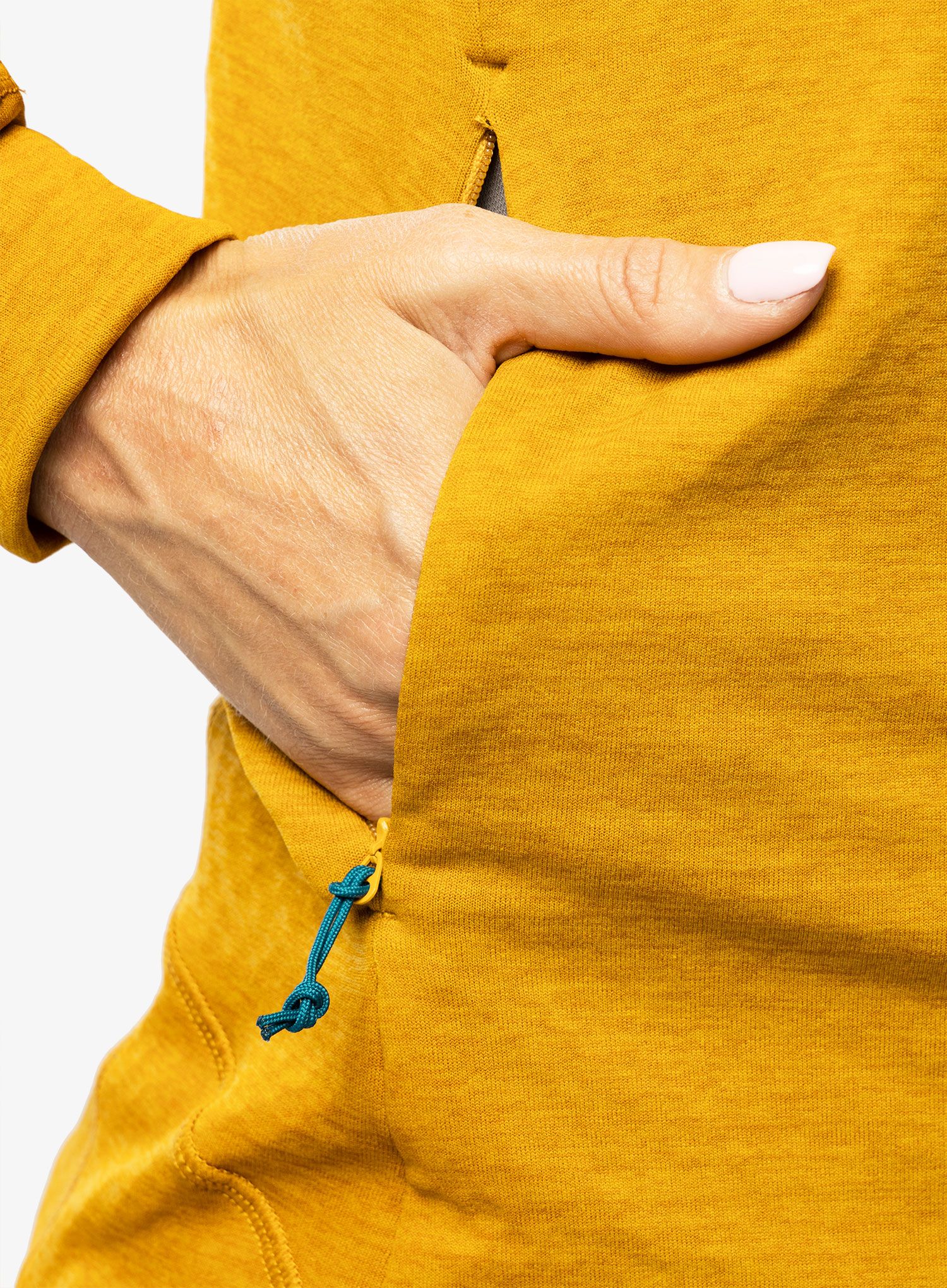 Кофта на замку жіноча Rab Nexus Jacket  - dark butternut