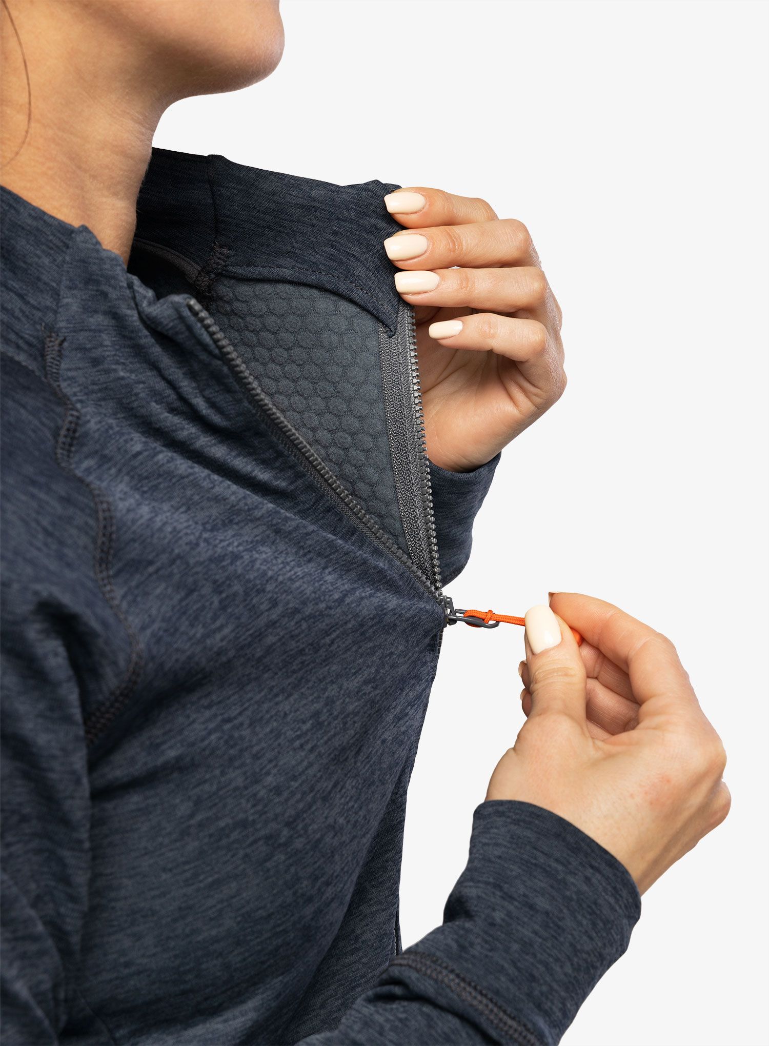 Кофта жіноча без каптура Rab Nexus Jacket - steel