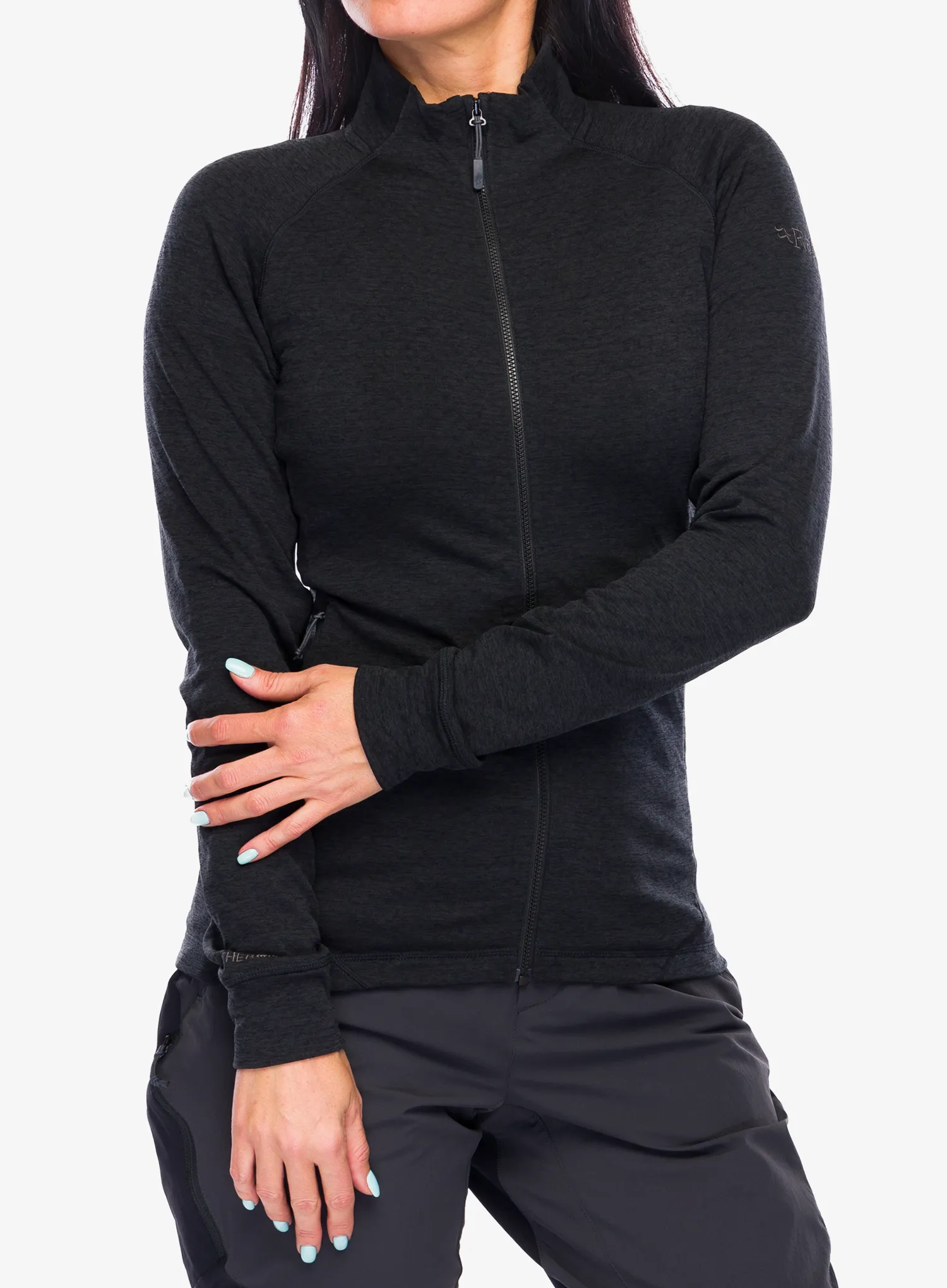 Кофта на замку жіноча Rab Nexus Jacket - black