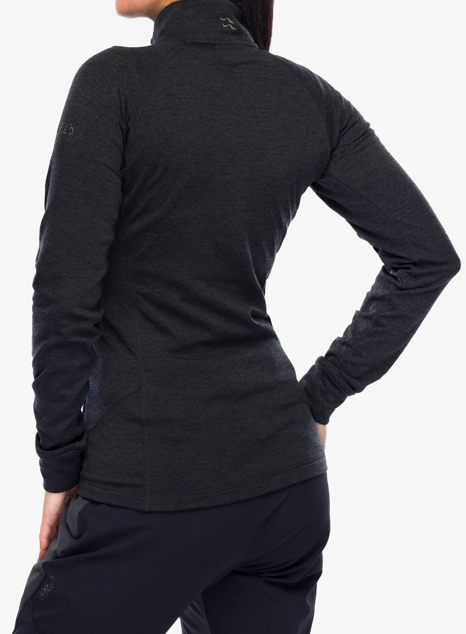 Кофта на замку жіноча Rab Nexus Jacket - black