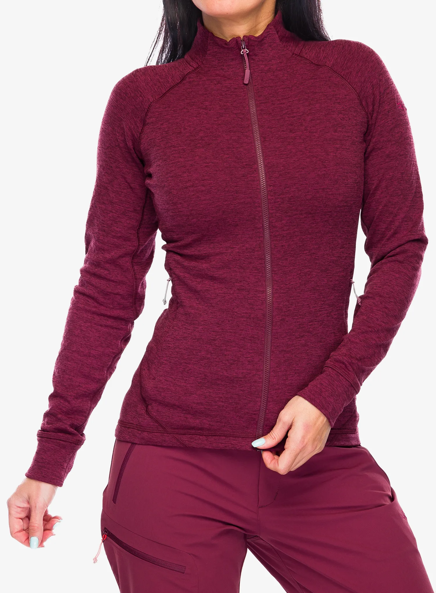 Кофта на замку жіноча Rab Nexus Jacket - deep heather