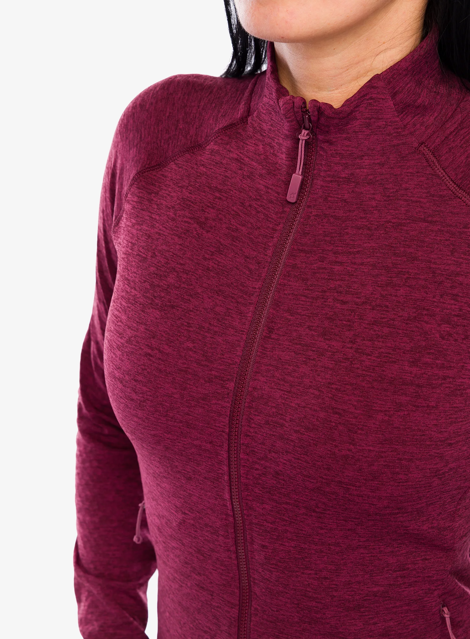 Кофта на замку жіноча Rab Nexus Jacket - deep heather