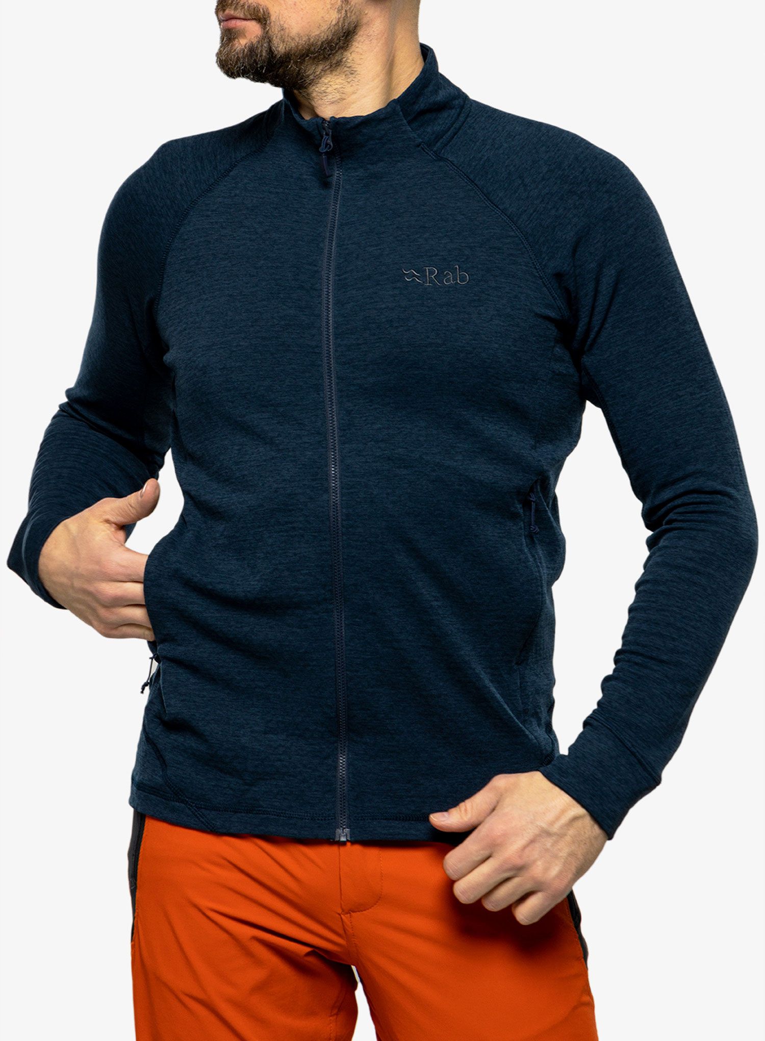 Кофта без каптура Rab Nexus Jacket - deep ink