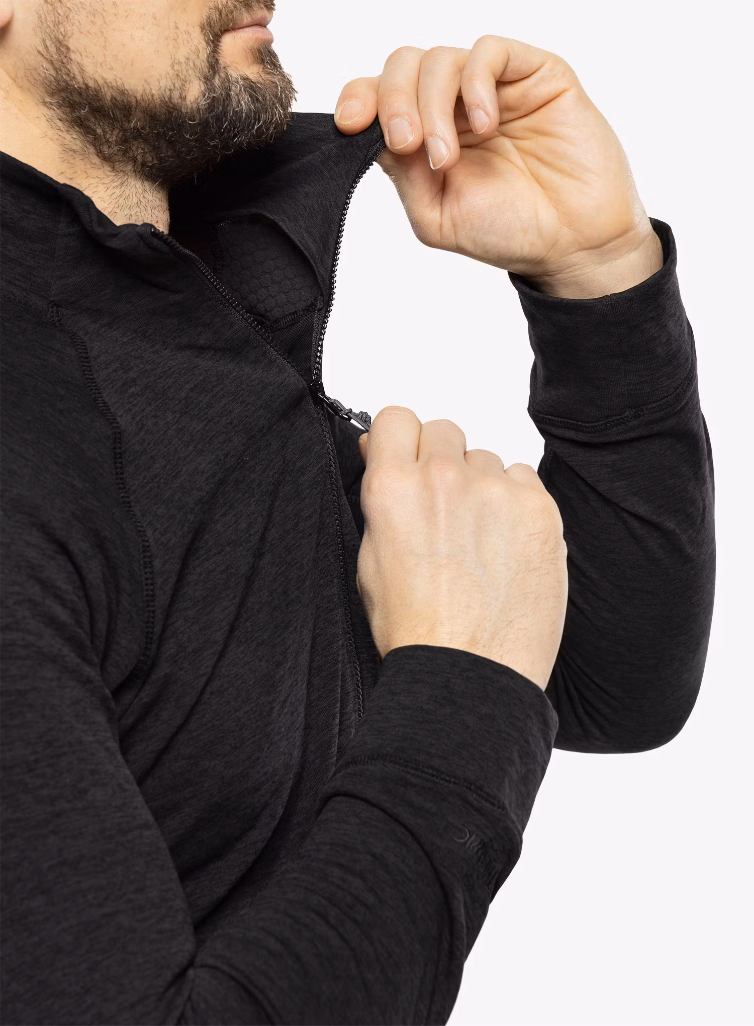 Кофта на блискавці 1/2 Rab Nexus Pull-On - black