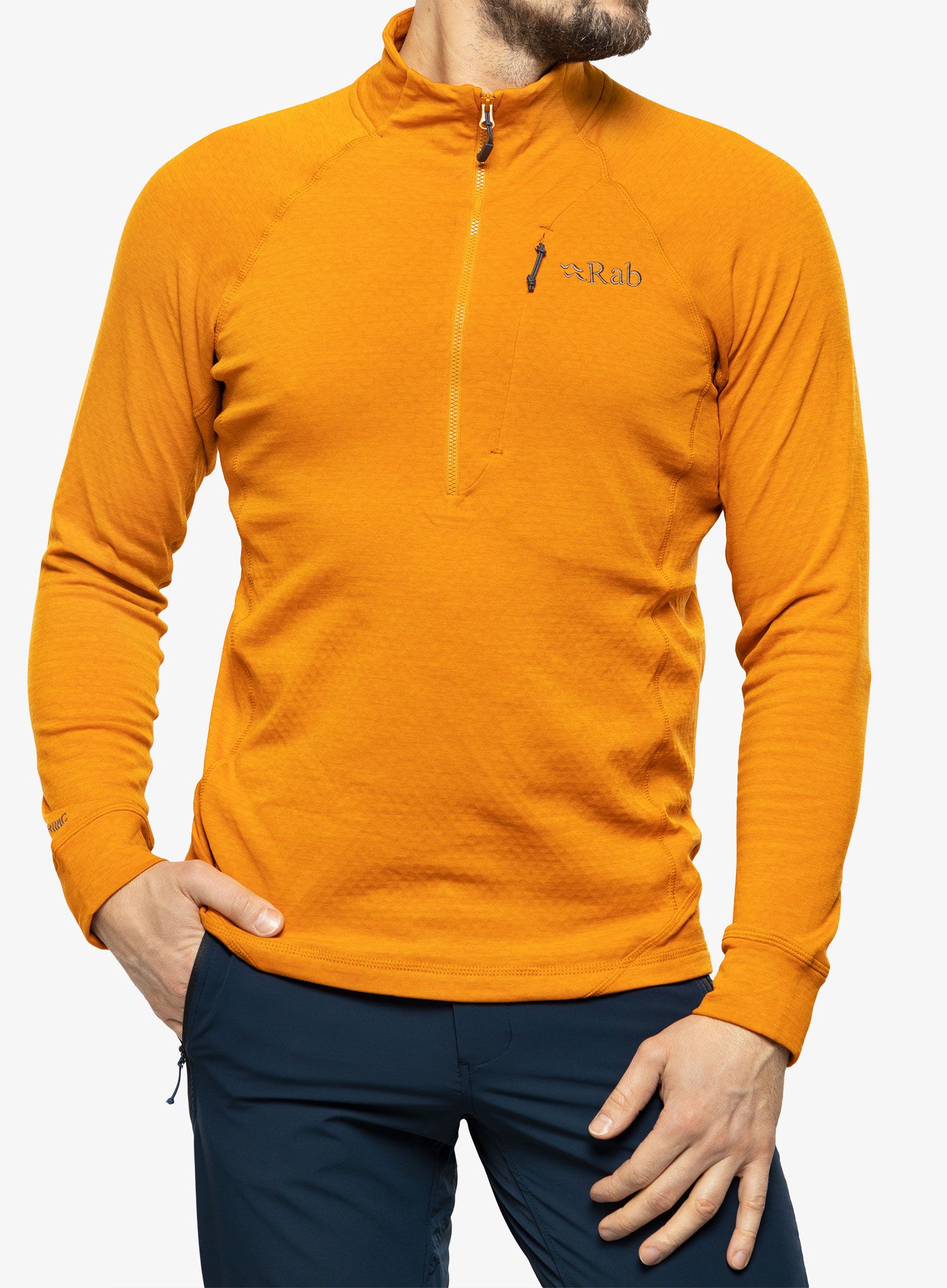 Кофта без каптура Rab Nexus Pull-On - marmalade