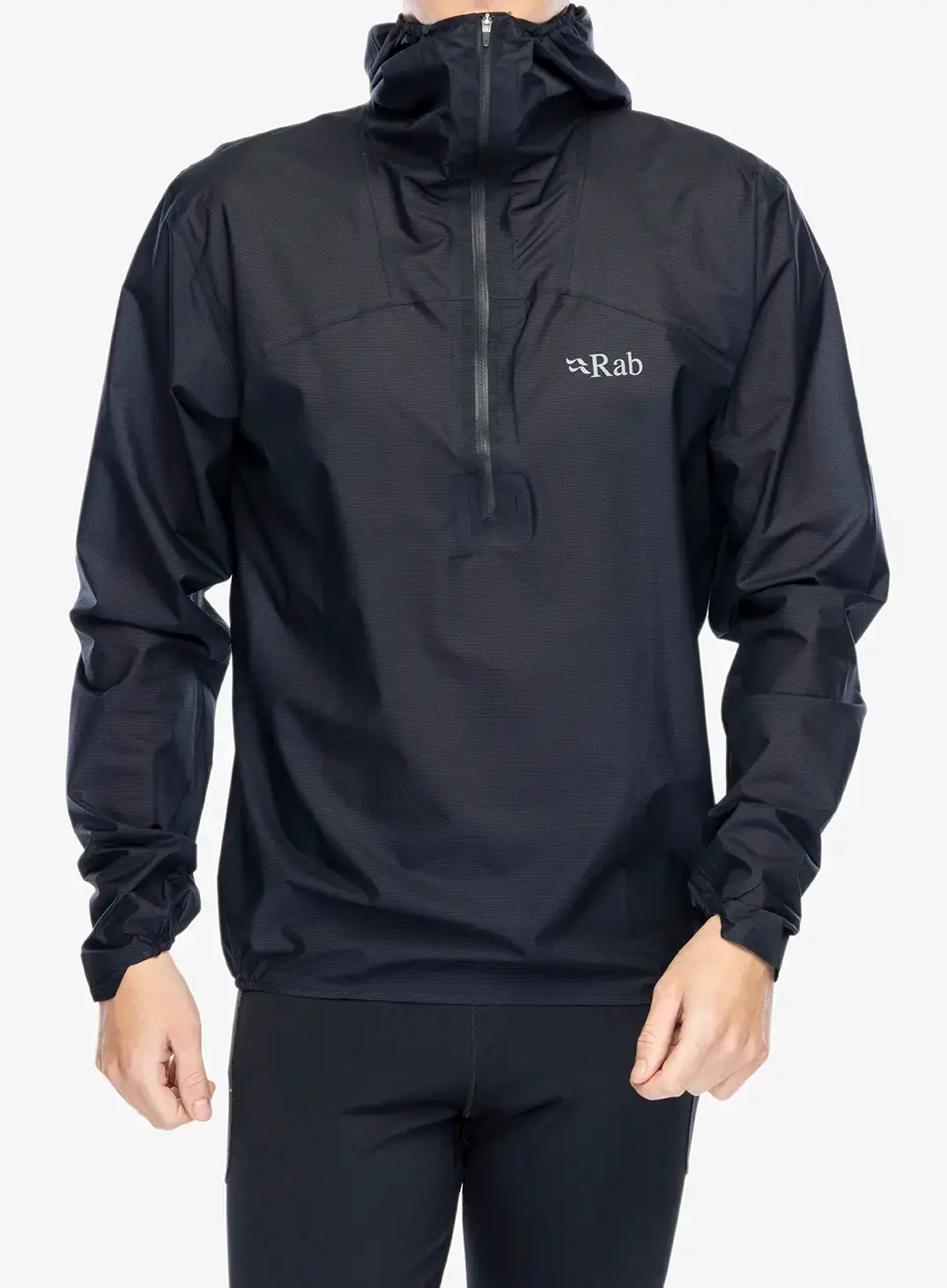 Куртка для бігу Rab Phantom Pull-On - ebony