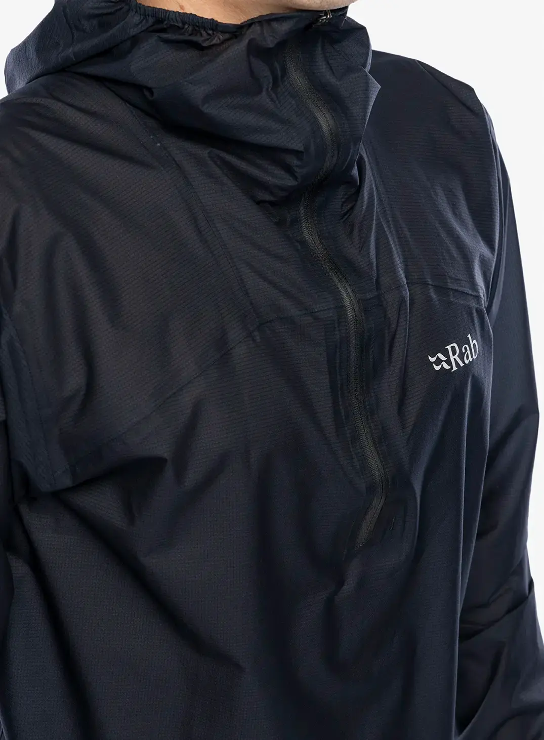 Куртка для бігу Rab Phantom Pull-On - ebony