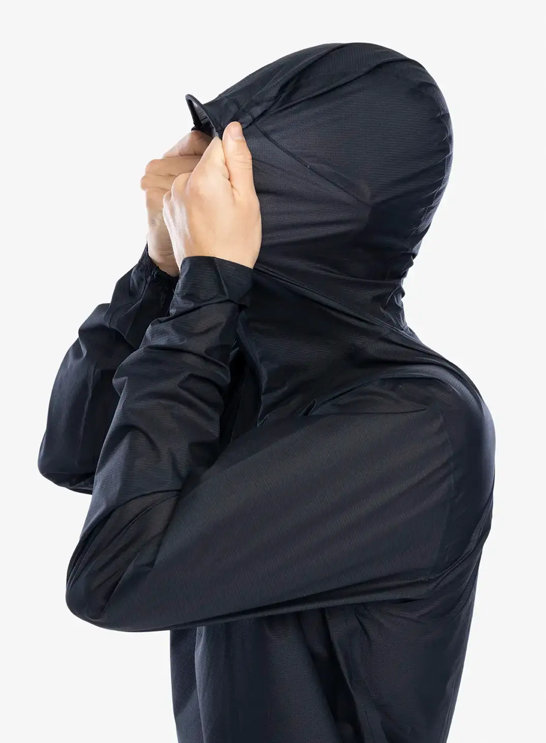 Куртка для бігу Rab Phantom Pull-On - ebony