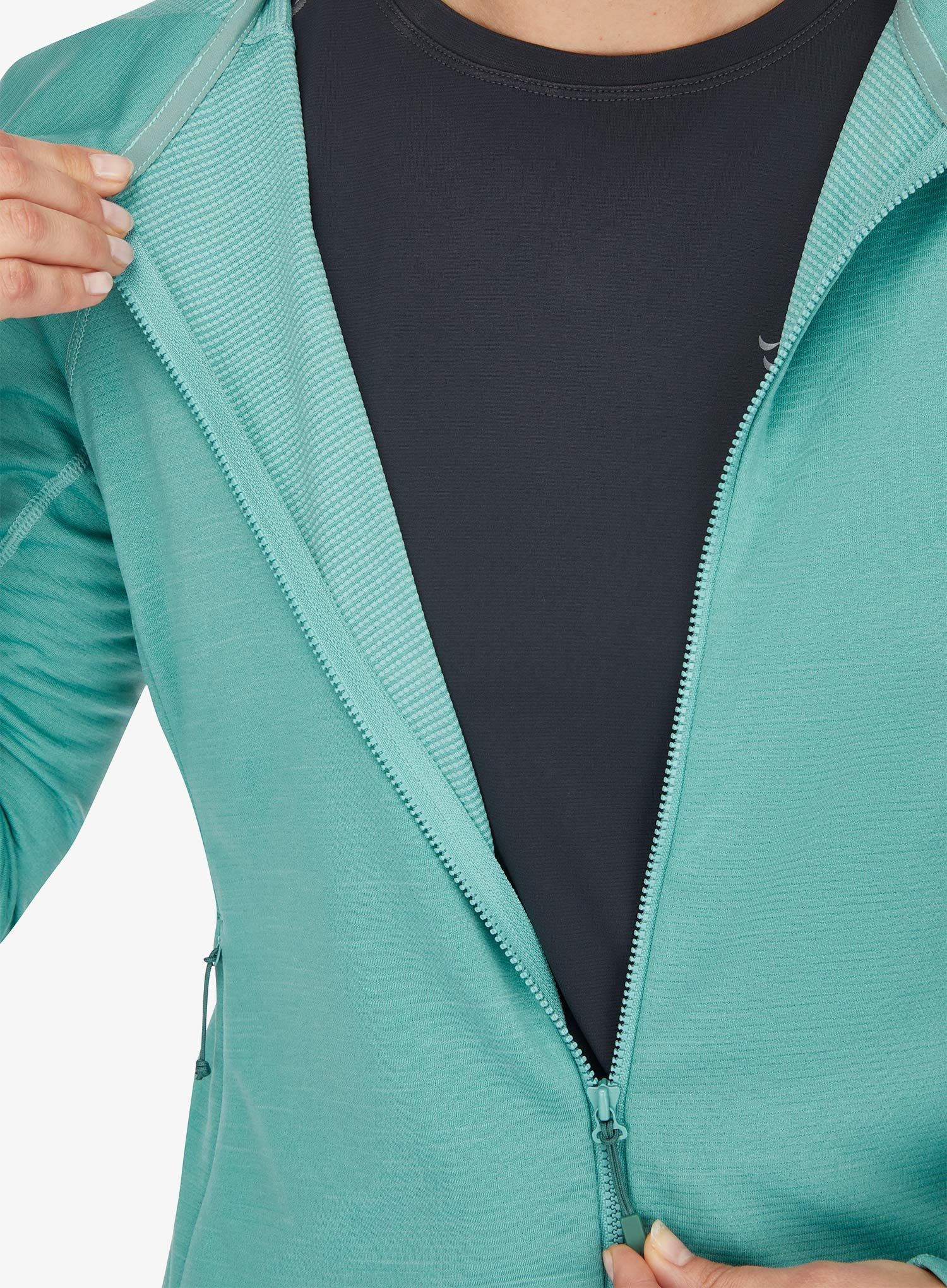 Кофта з каптуром жіноча Rab Planar Hoody - glacier blue