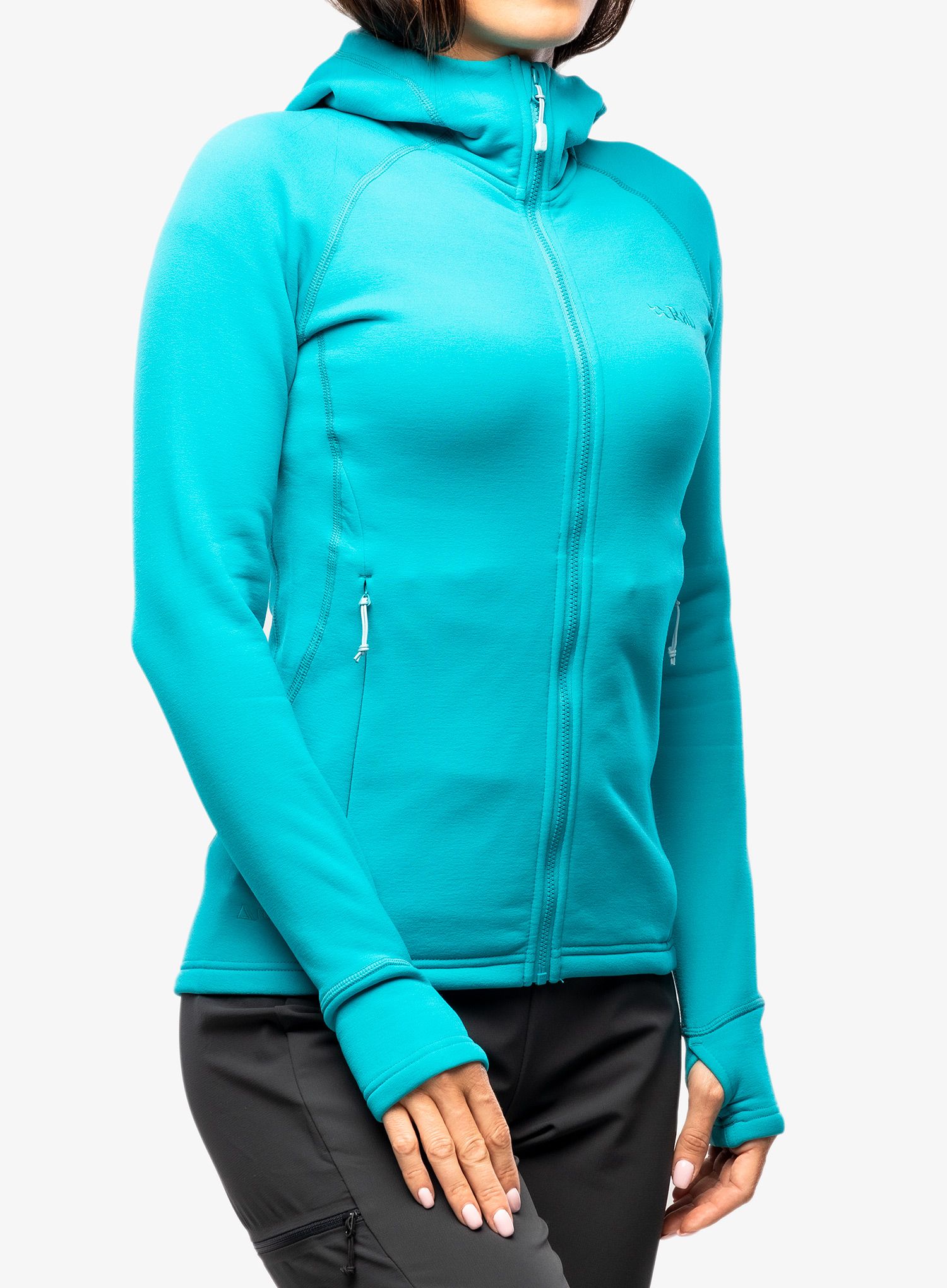 Фліска жіноча Rab Power Stretch Pro Jacket - aquamarine