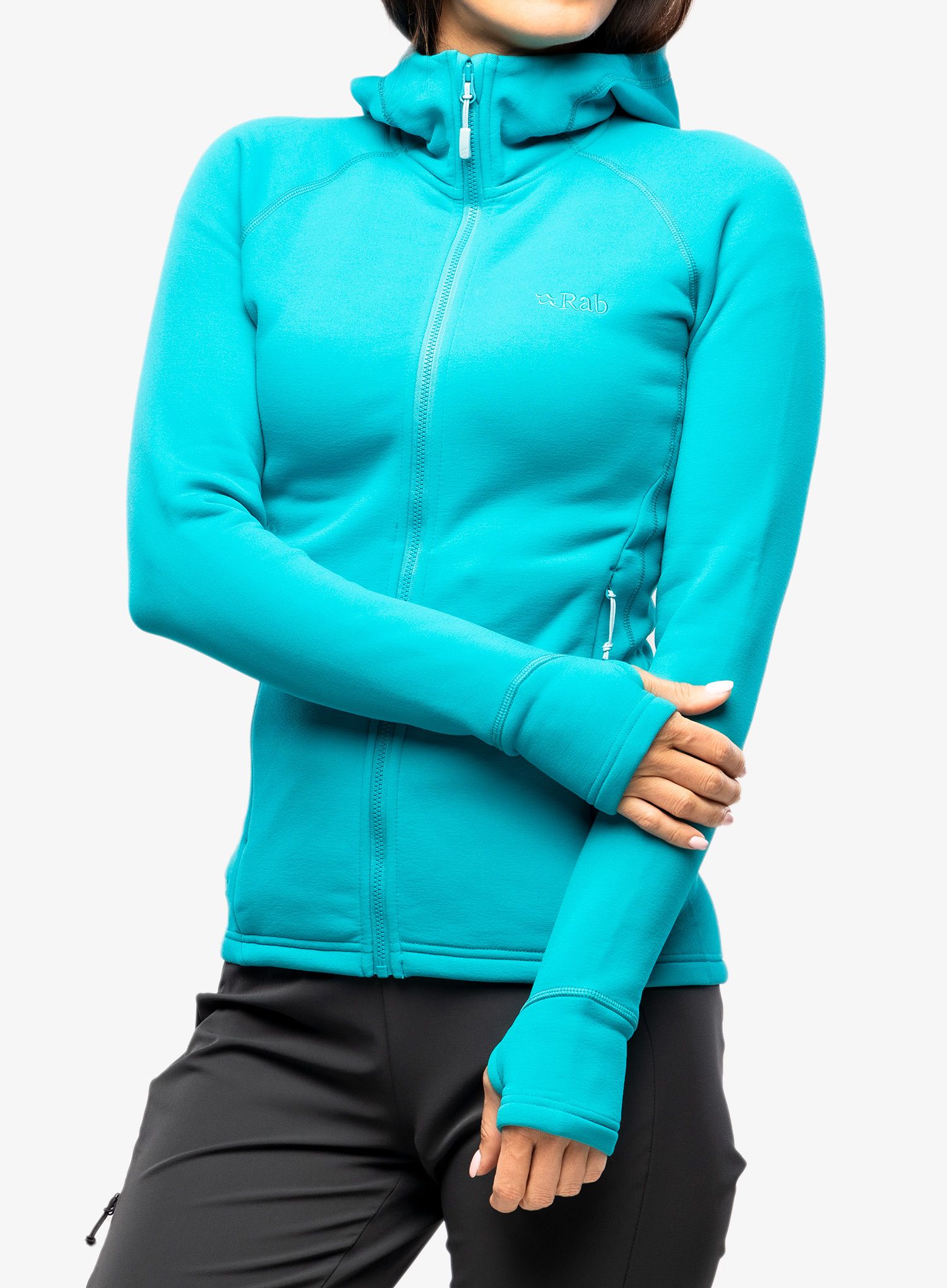 Фліска жіноча Rab Power Stretch Pro Jacket - aquamarine