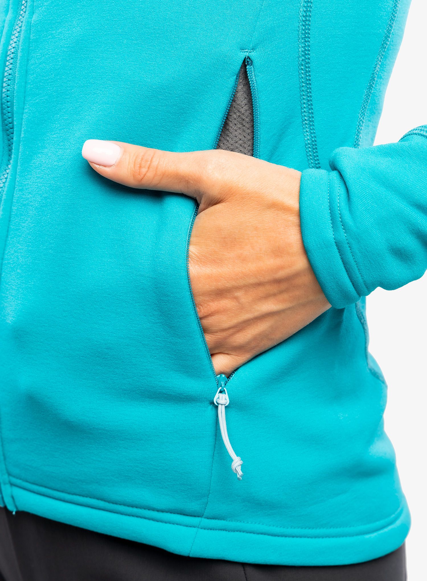 Фліска жіноча Rab Power Stretch Pro Jacket - aquamarine